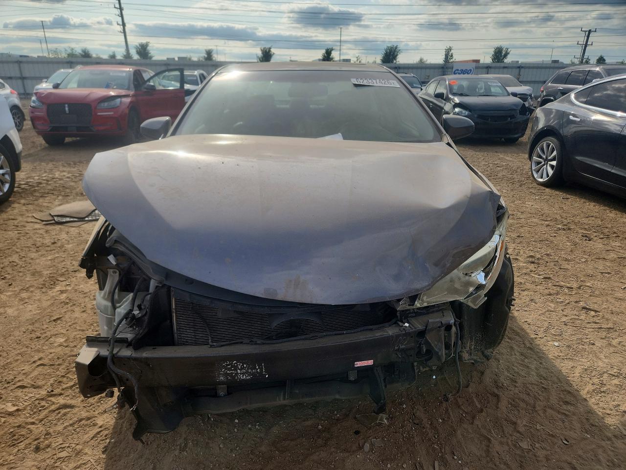 2015 Toyota Camry Xle Gray vin: 4T1BF1FK2FU878399