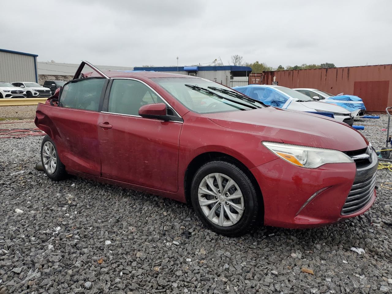 2015 Toyota Camry Le Maroon vin: 4T1BF1FK2FU889306