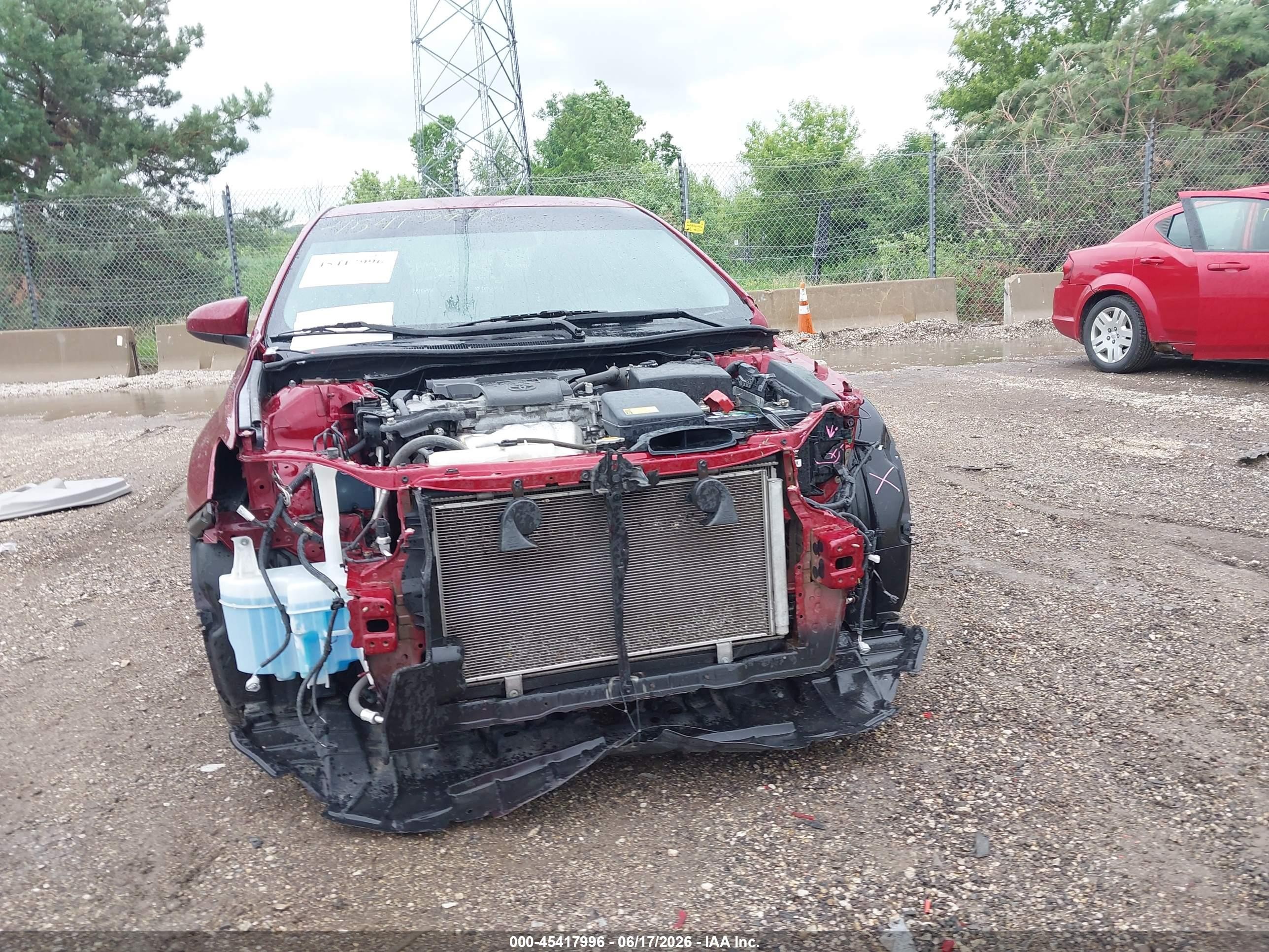 2015 Toyota Camry Se Red vin: 4T1BF1FK2FU892366