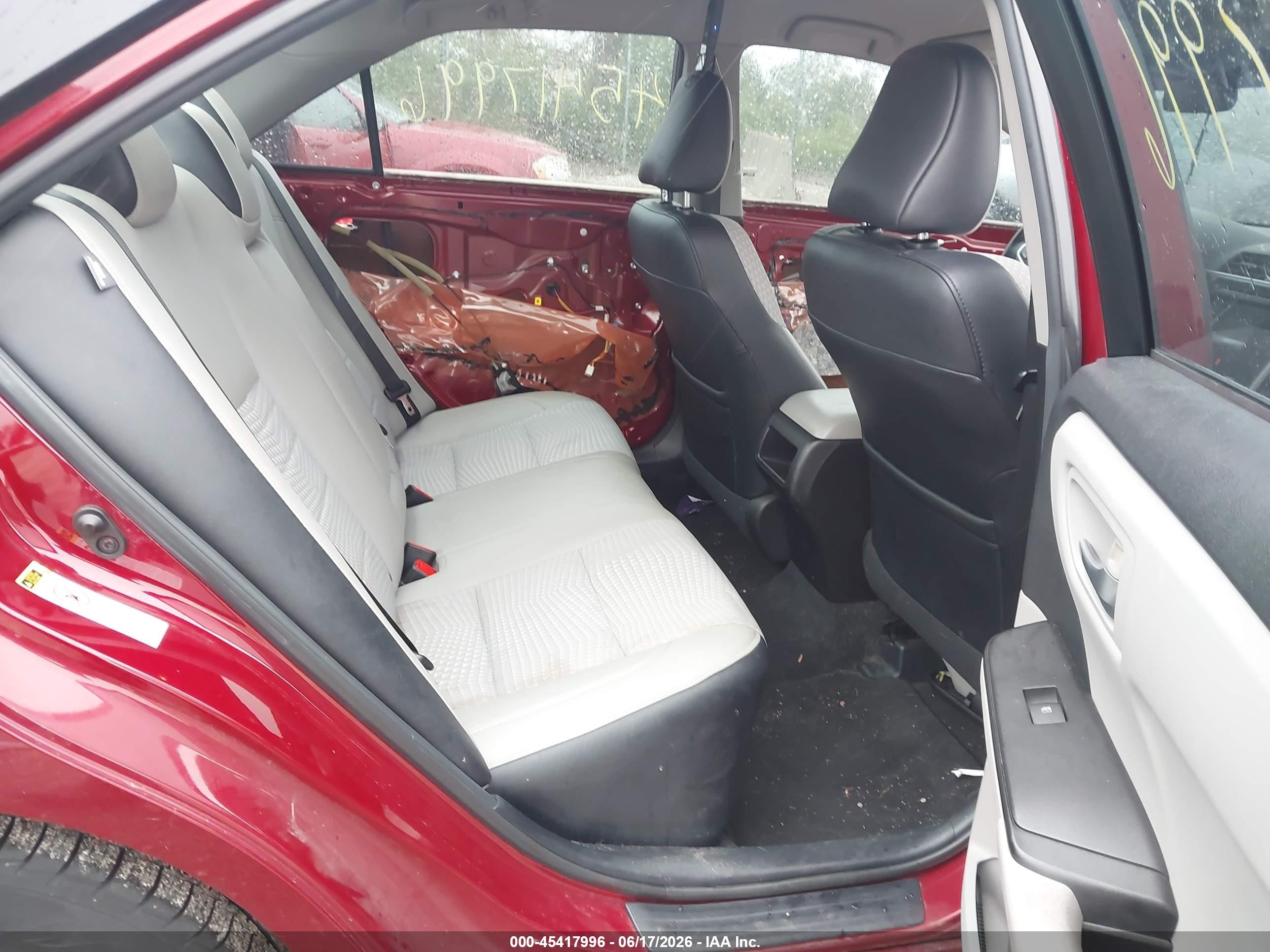 2015 Toyota Camry Se Red vin: 4T1BF1FK2FU892366