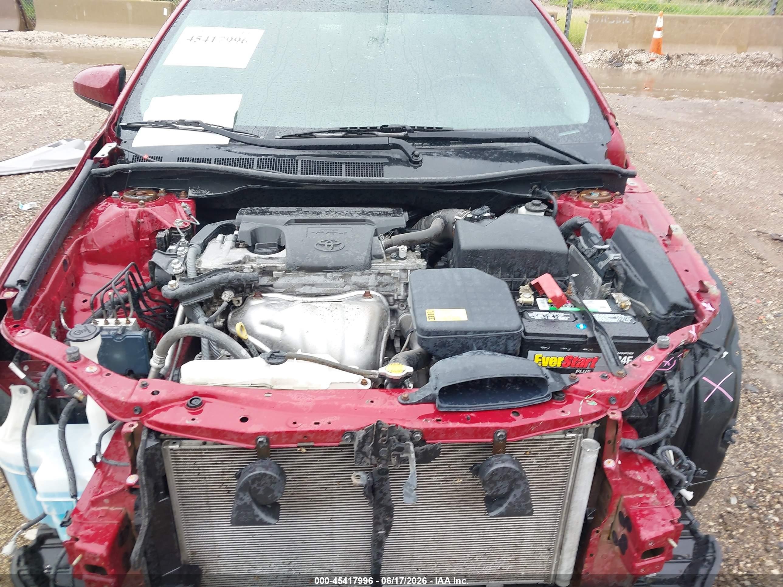 2015 Toyota Camry Se Red vin: 4T1BF1FK2FU892366