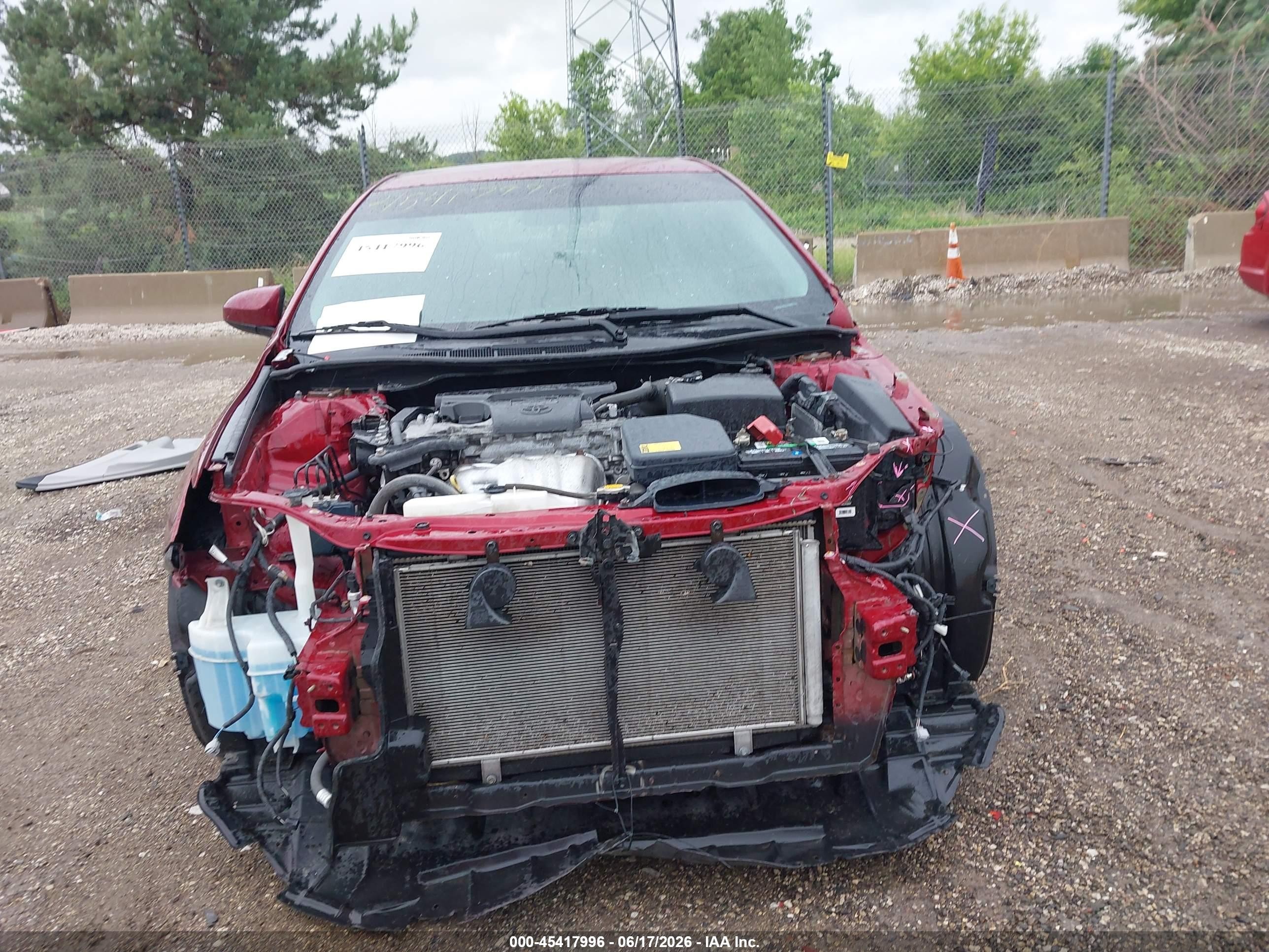 2015 Toyota Camry Se Red vin: 4T1BF1FK2FU892366