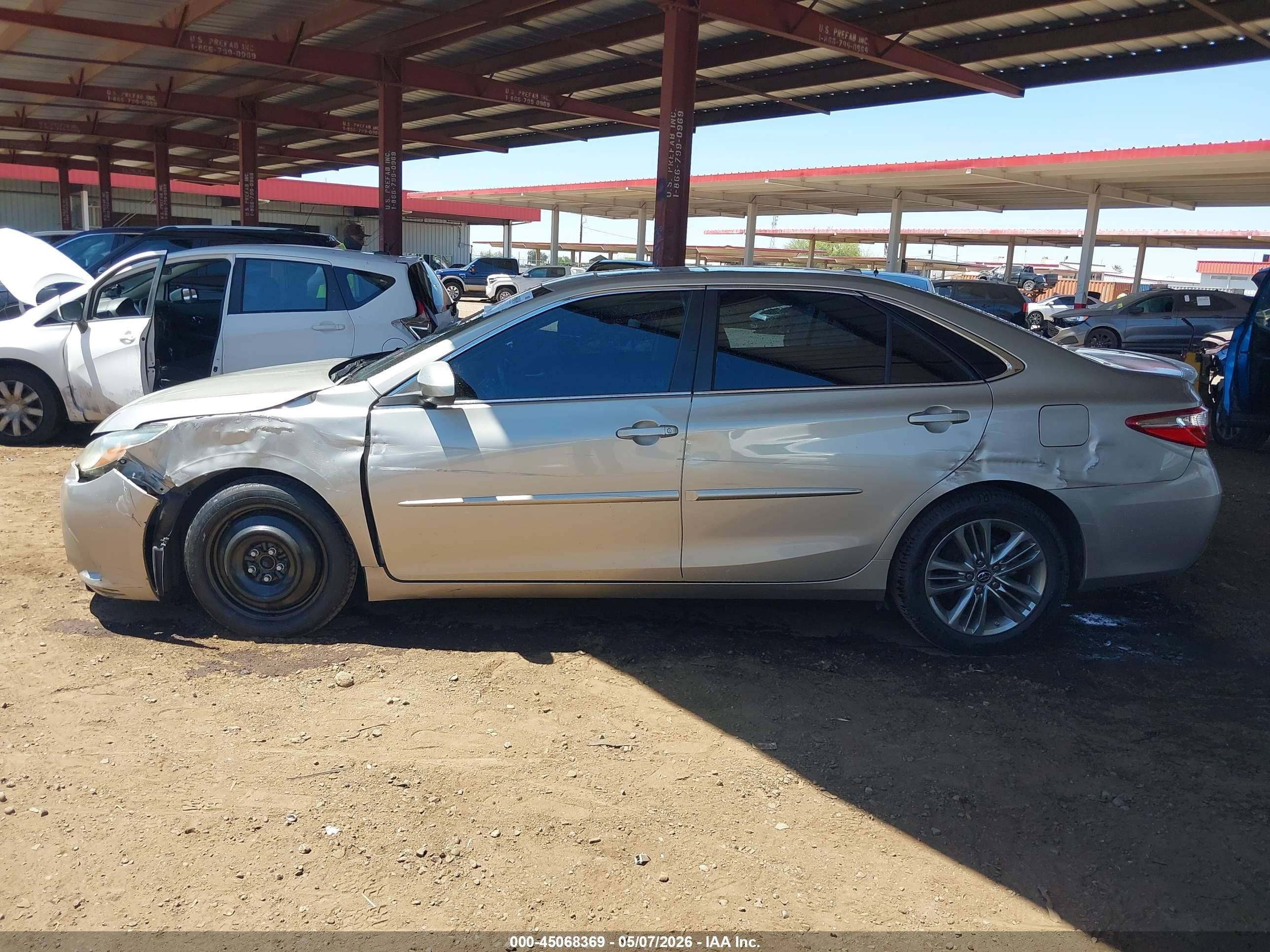 2015 Toyota Camry Se Tan vin: 4T1BF1FK2FU901518