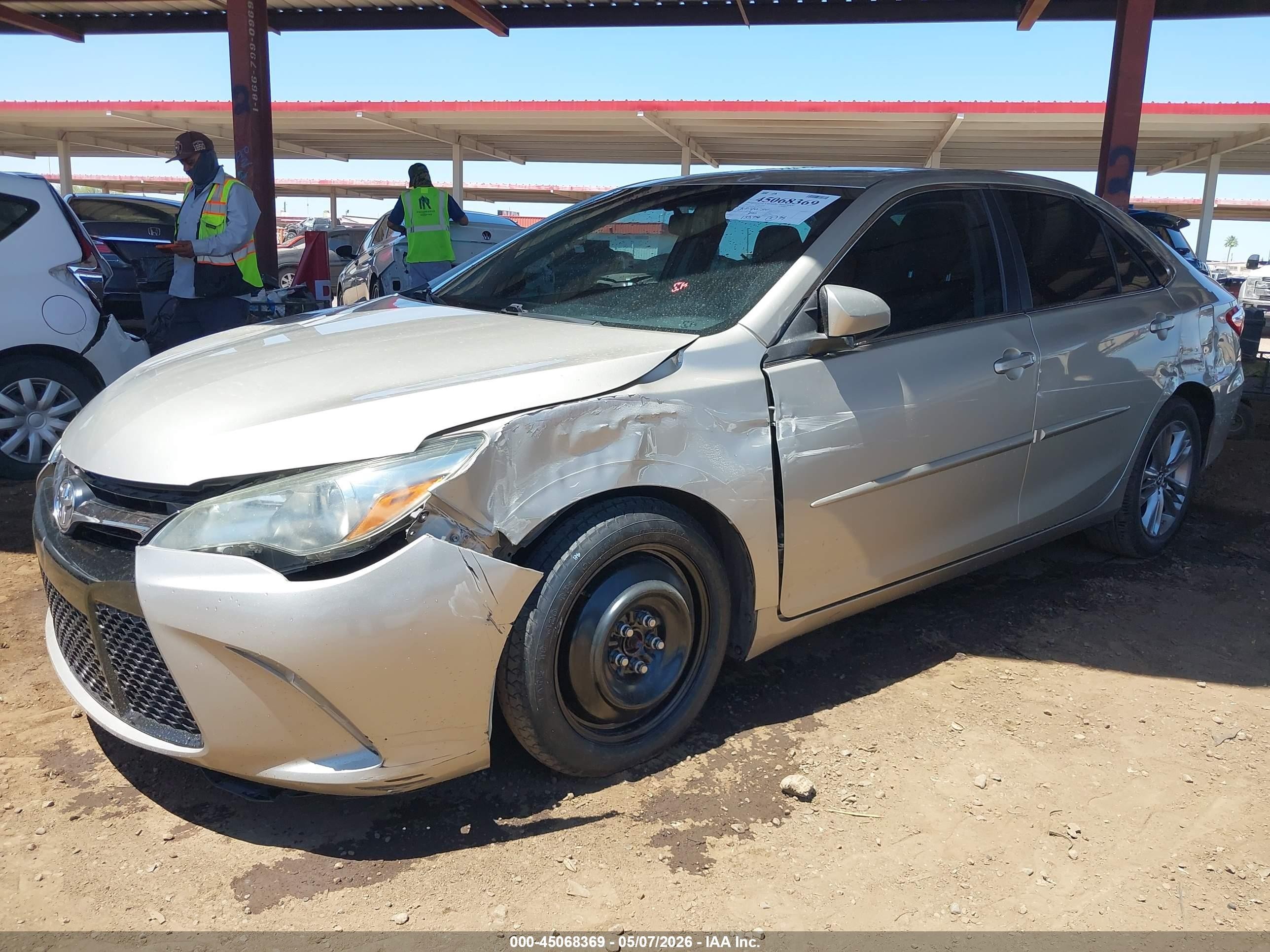 2015 Toyota Camry Se Tan vin: 4T1BF1FK2FU901518