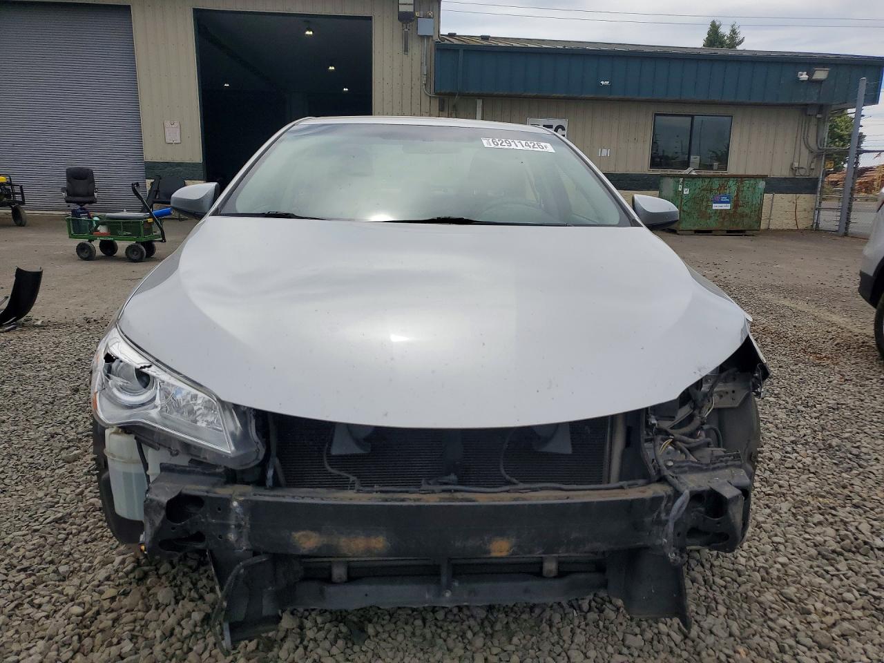 2015 Toyota Camry Se Silver vin: 4T1BF1FK2FU907027