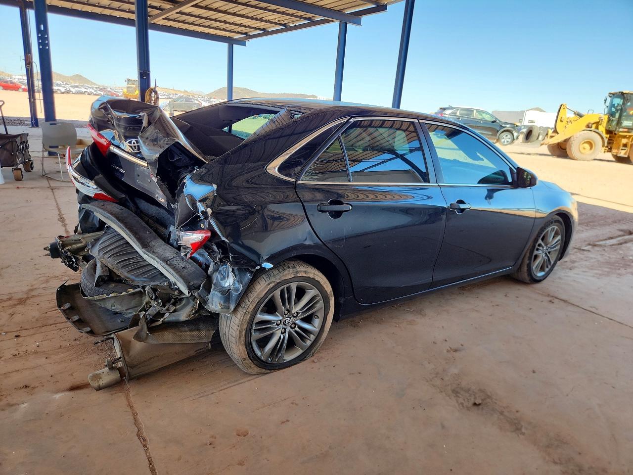 2015 Toyota Camry Se Blue vin: 4T1BF1FK2FU909294