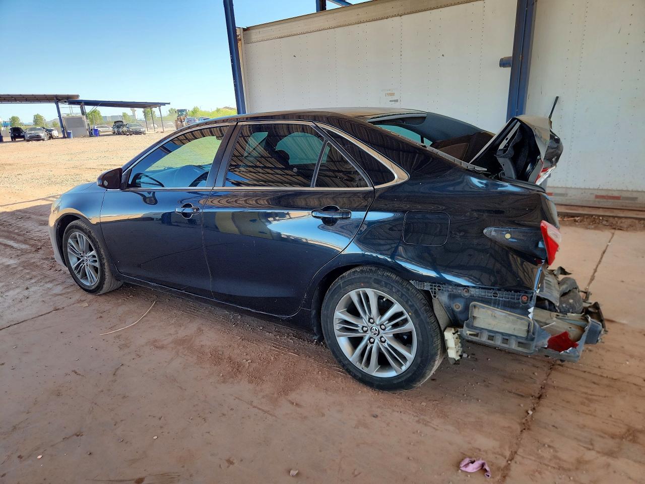 2015 Toyota Camry Se Blue vin: 4T1BF1FK2FU909294
