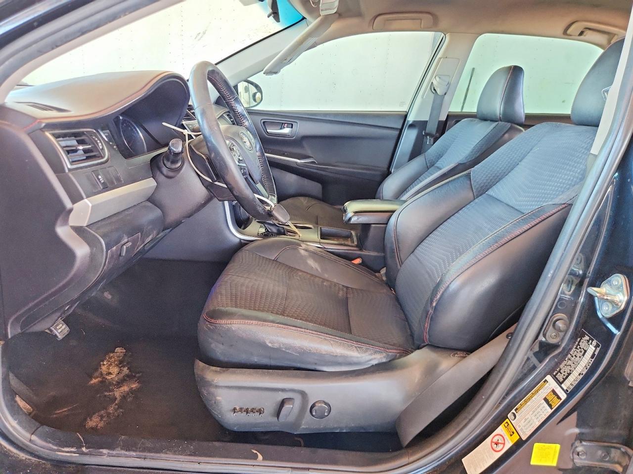 2015 Toyota Camry Se Blue vin: 4T1BF1FK2FU909294