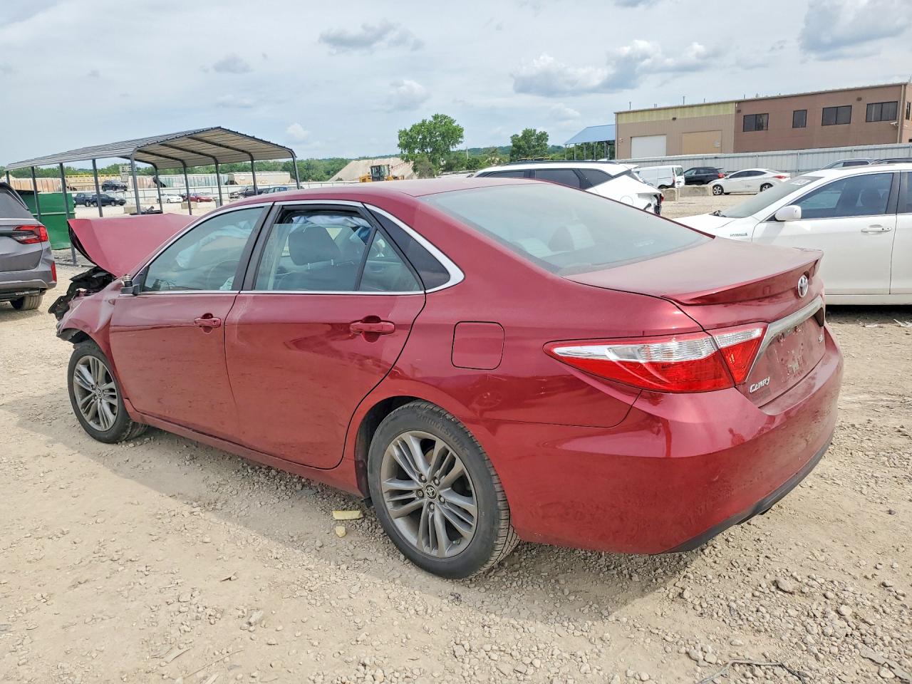2015 Toyota Camry Se Бордовый vin: 4T1BF1FK2FU933479