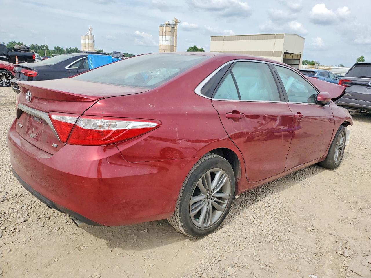 2015 Toyota Camry Se Бордовый vin: 4T1BF1FK2FU933479