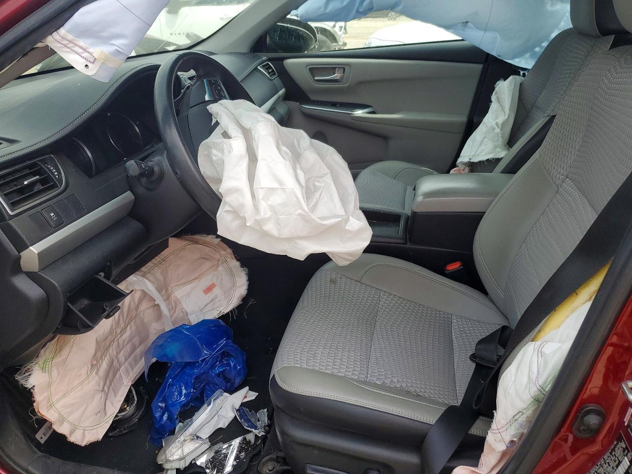 2015 Toyota Camry Se Бордовый vin: 4T1BF1FK2FU933479