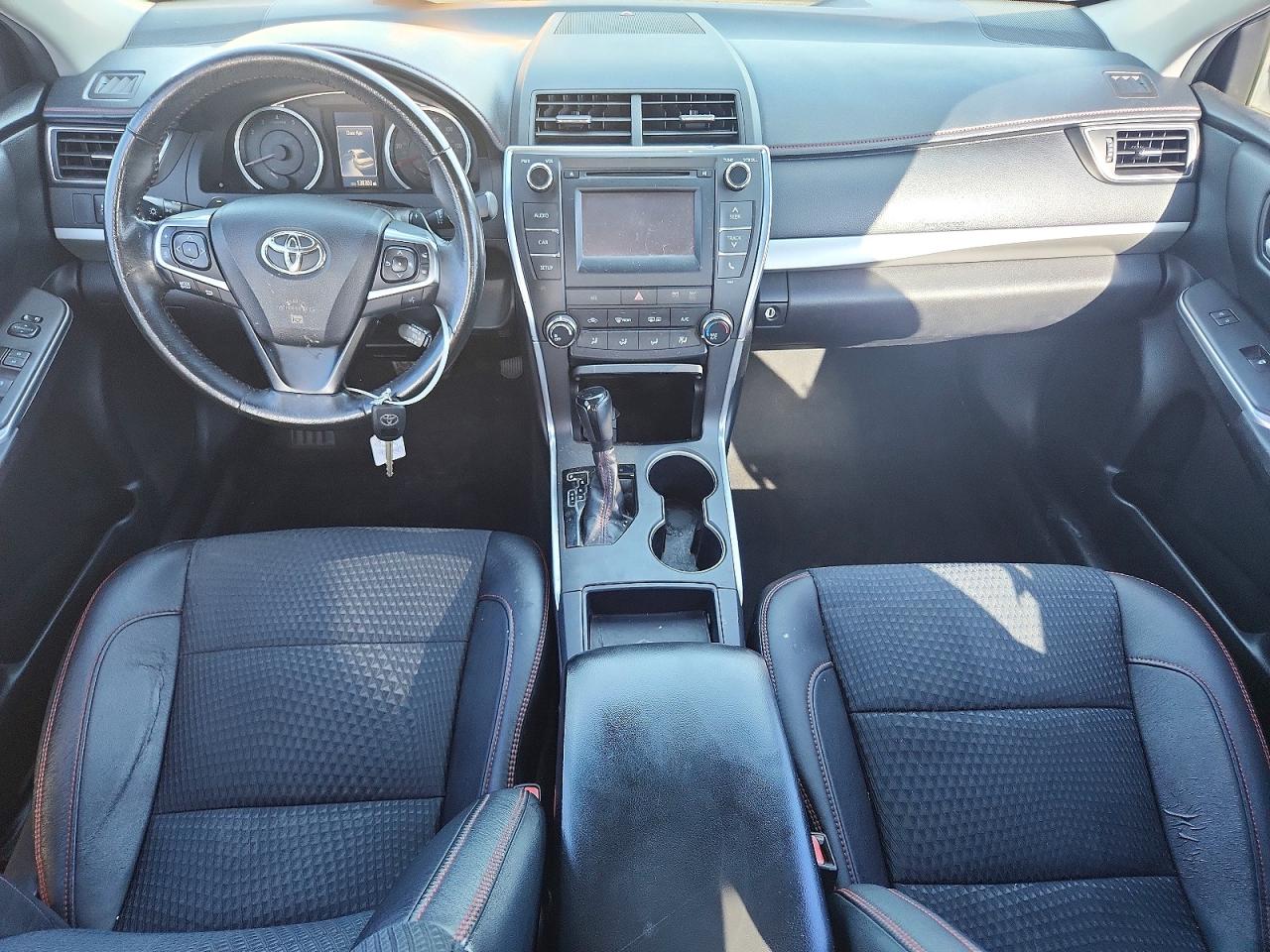 2015 Toyota Camry Se Black vin: 4T1BF1FK2FU934390