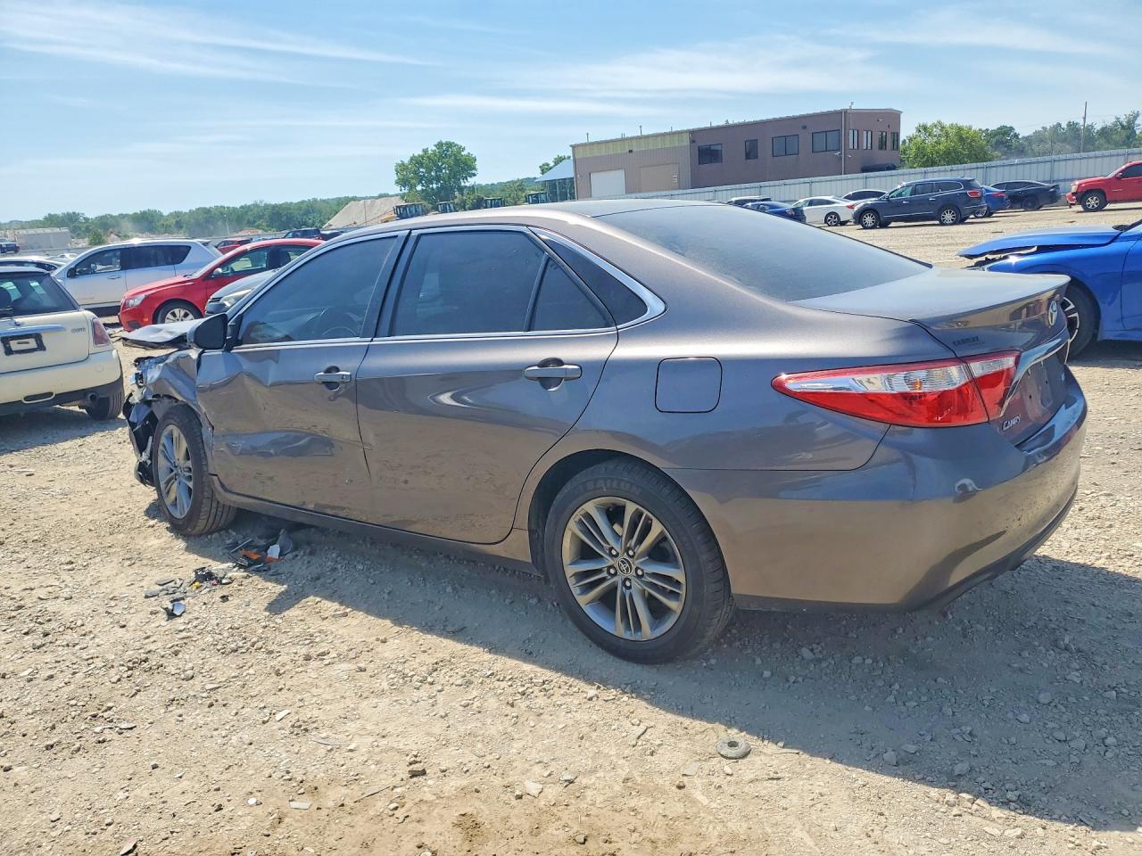2015 Toyota Camry Se Gray vin: 4T1BF1FK2FU941775