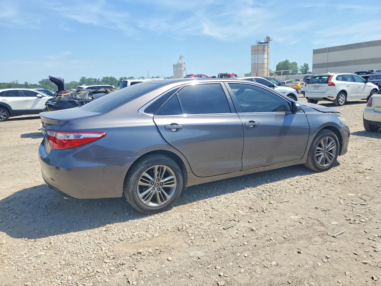 2015 Toyota Camry Se Gray vin: 4T1BF1FK2FU941775