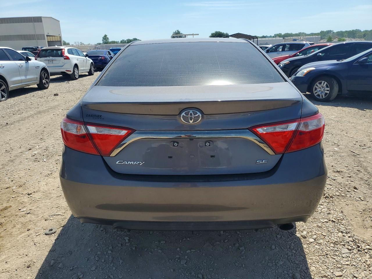 2015 Toyota Camry Se Gray vin: 4T1BF1FK2FU941775