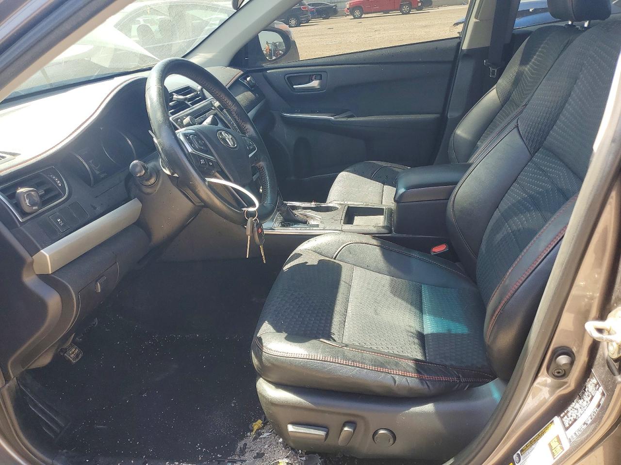 2015 Toyota Camry Se Gray vin: 4T1BF1FK2FU941775