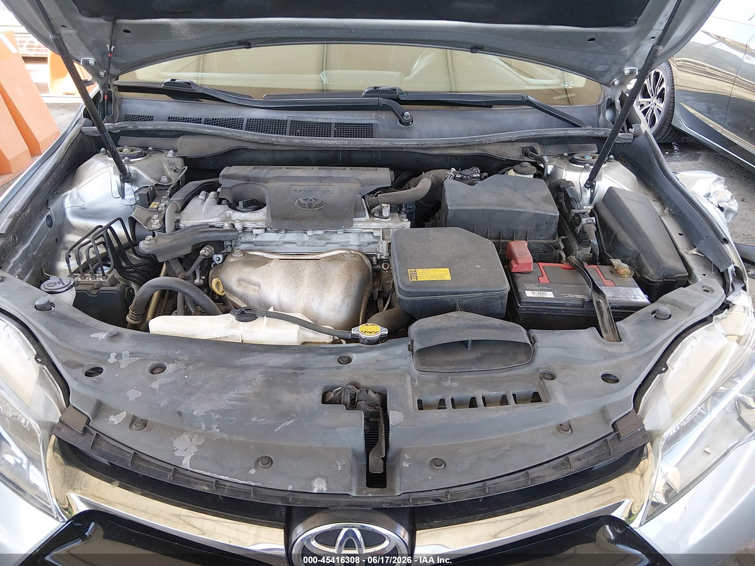 2015 Toyota Camry Se Silver vin: 4T1BF1FK2FU942103