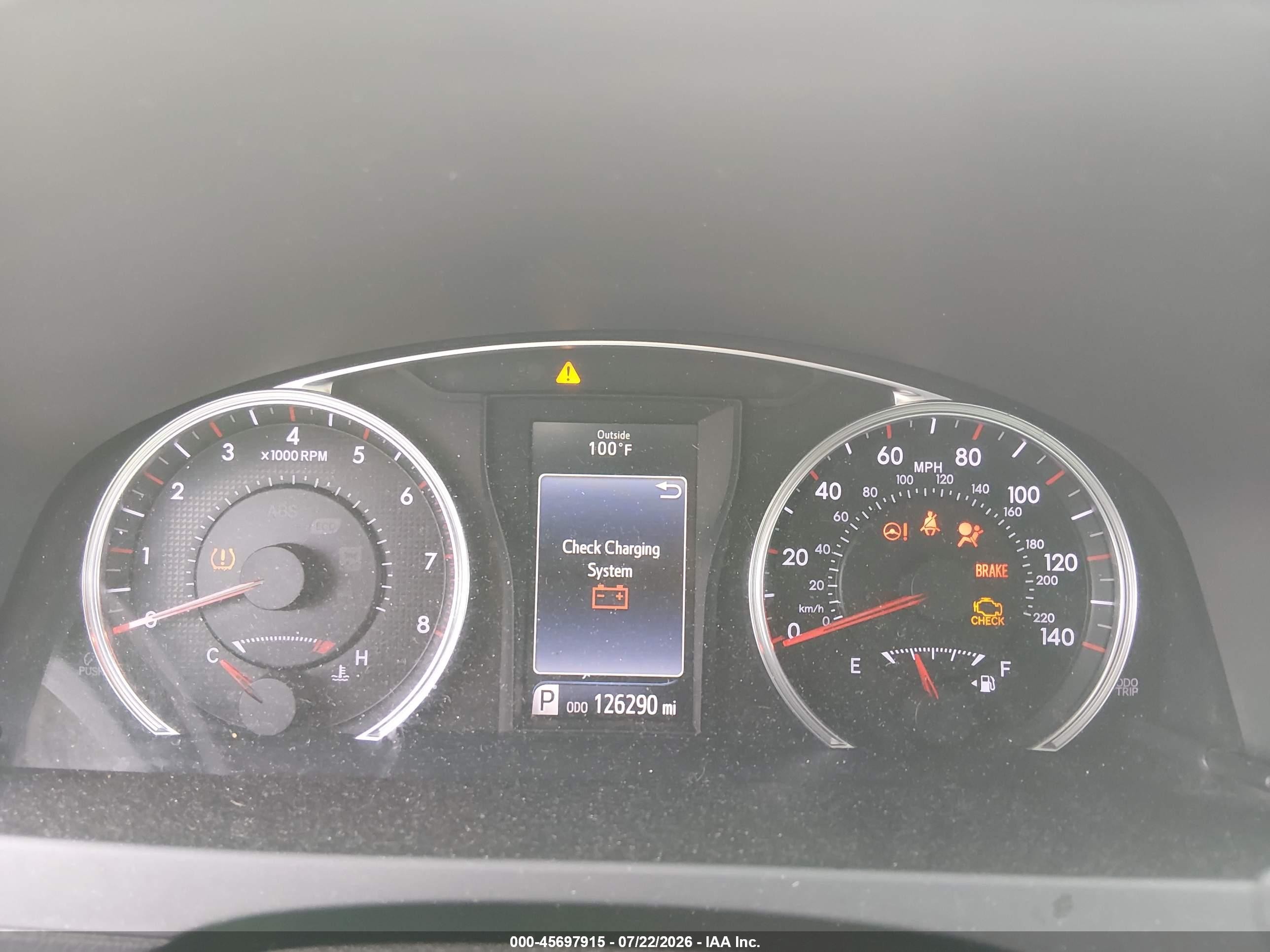 2015 Toyota Camry Se Красный vin: 4T1BF1FK2FU943106