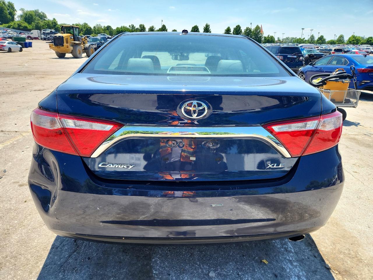 2015 Toyota Camry Xle Синий vin: 4T1BF1FK2FU944529