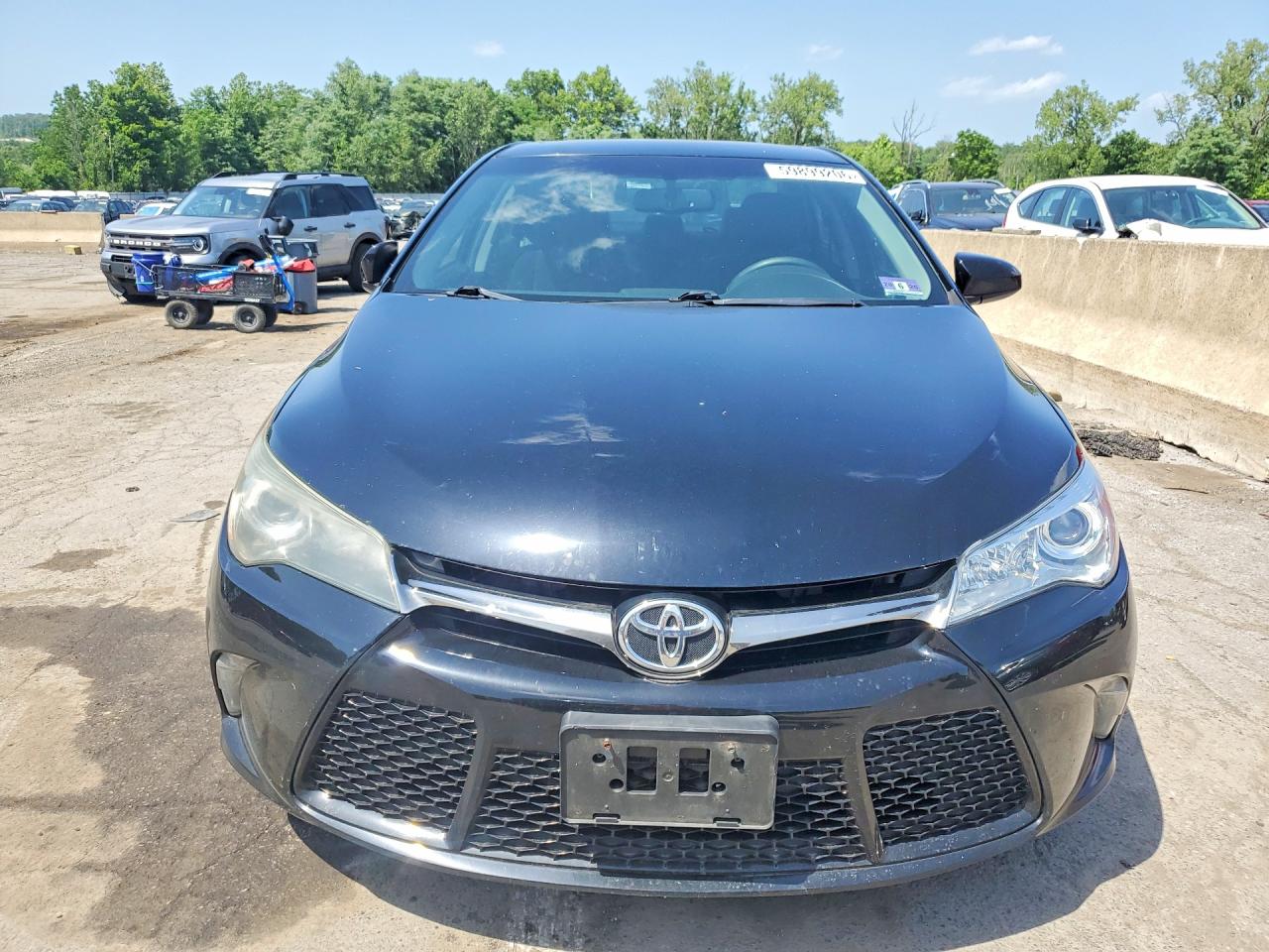 2015 Toyota Camry Xse Black vin: 4T1BF1FK2FU945664