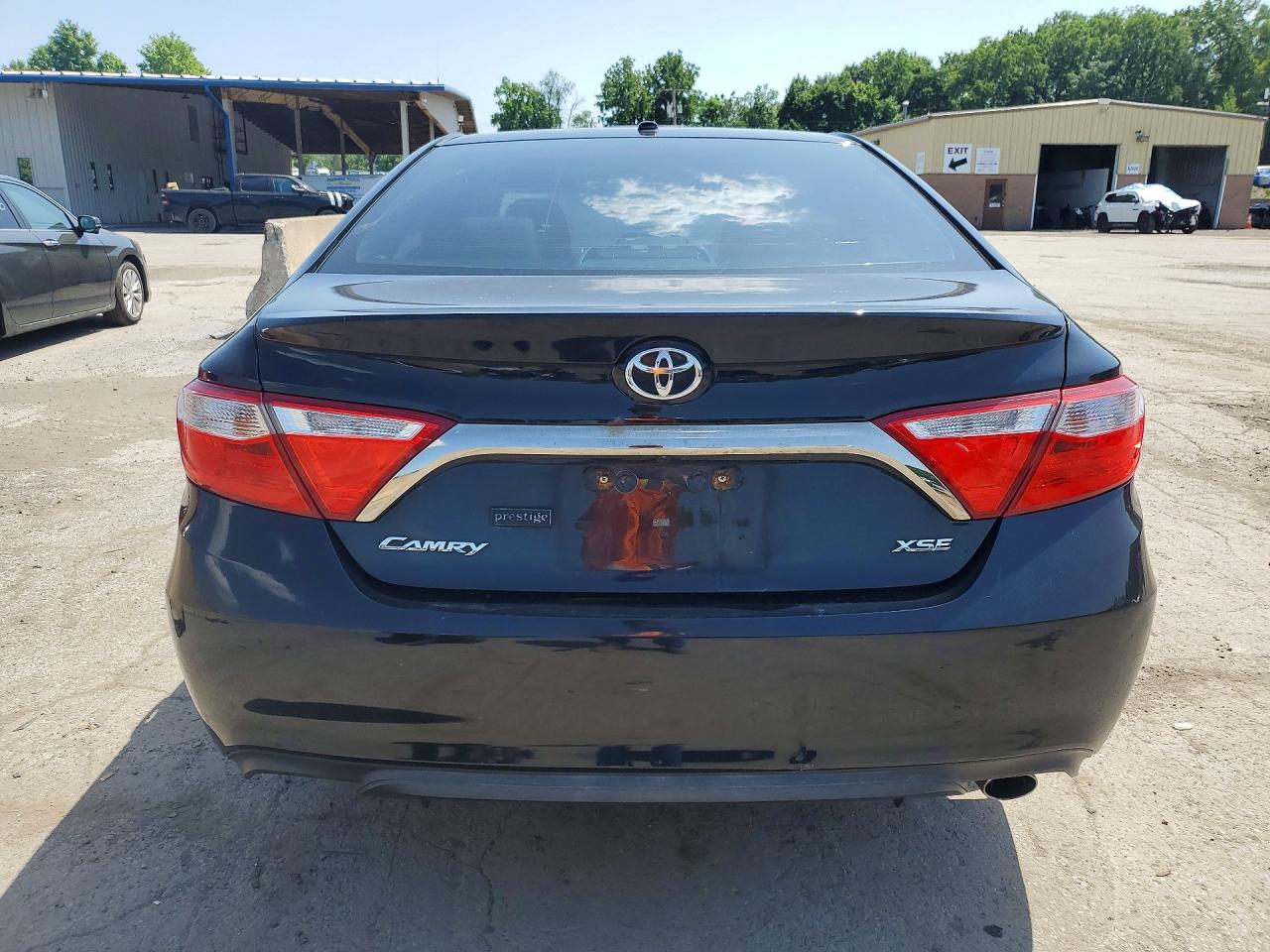 2015 Toyota Camry Xse Black vin: 4T1BF1FK2FU945664