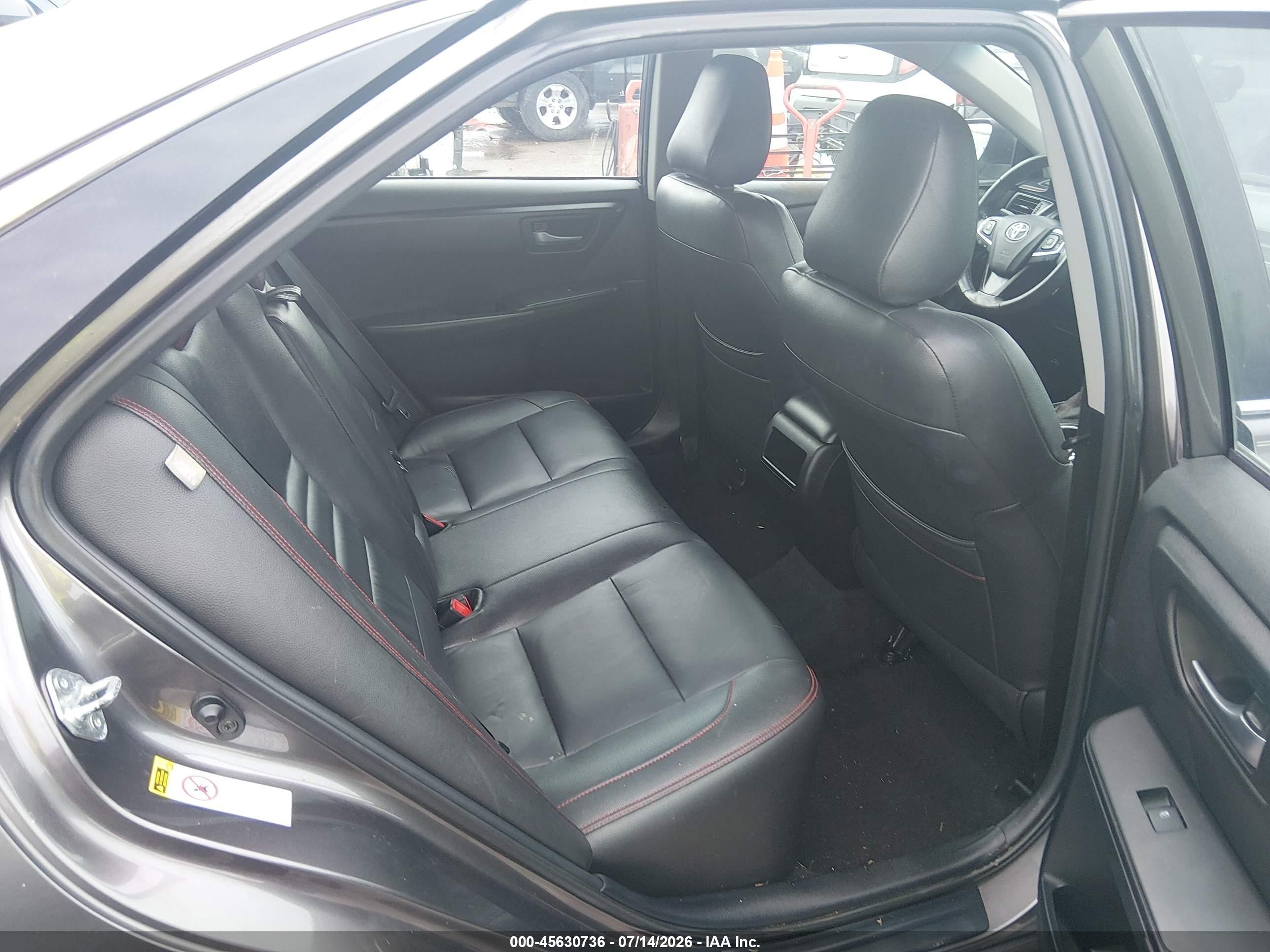 2015 Toyota Camry Se Gray vin: 4T1BF1FK2FU946166