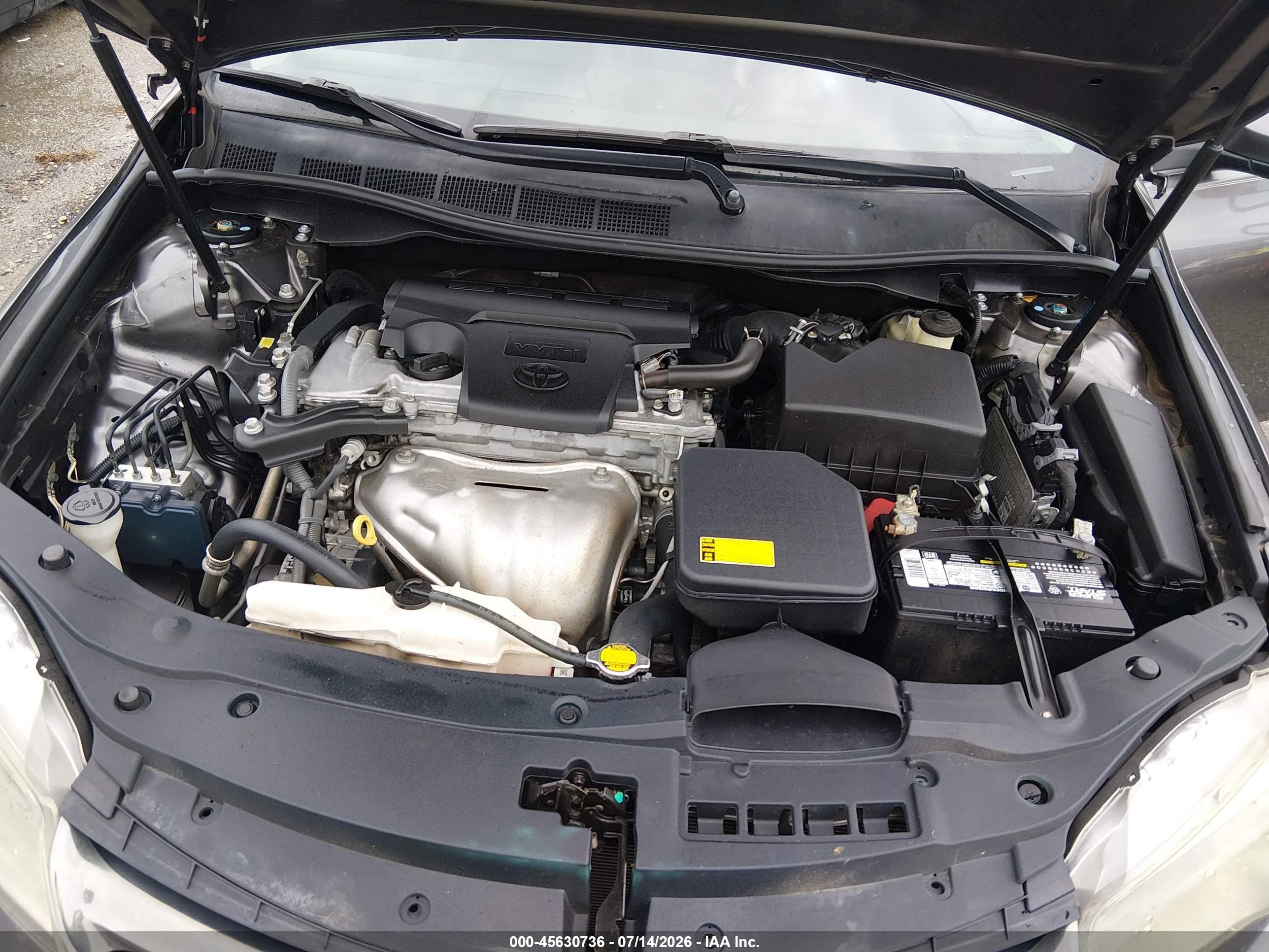 2015 Toyota Camry Se Gray vin: 4T1BF1FK2FU946166
