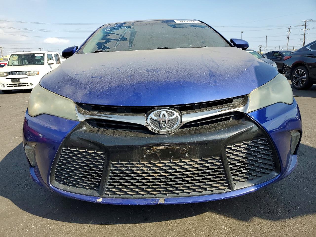 2015 Toyota Camry Xse Blue vin: 4T1BF1FK2FU948502