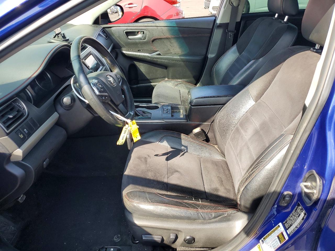 2015 Toyota Camry Xse Blue vin: 4T1BF1FK2FU948502
