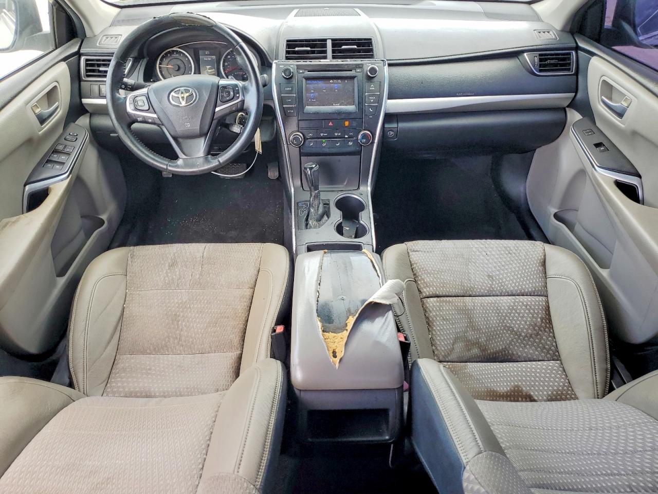 2015 Toyota Camry Se Silver vin: 4T1BF1FK2FU954669