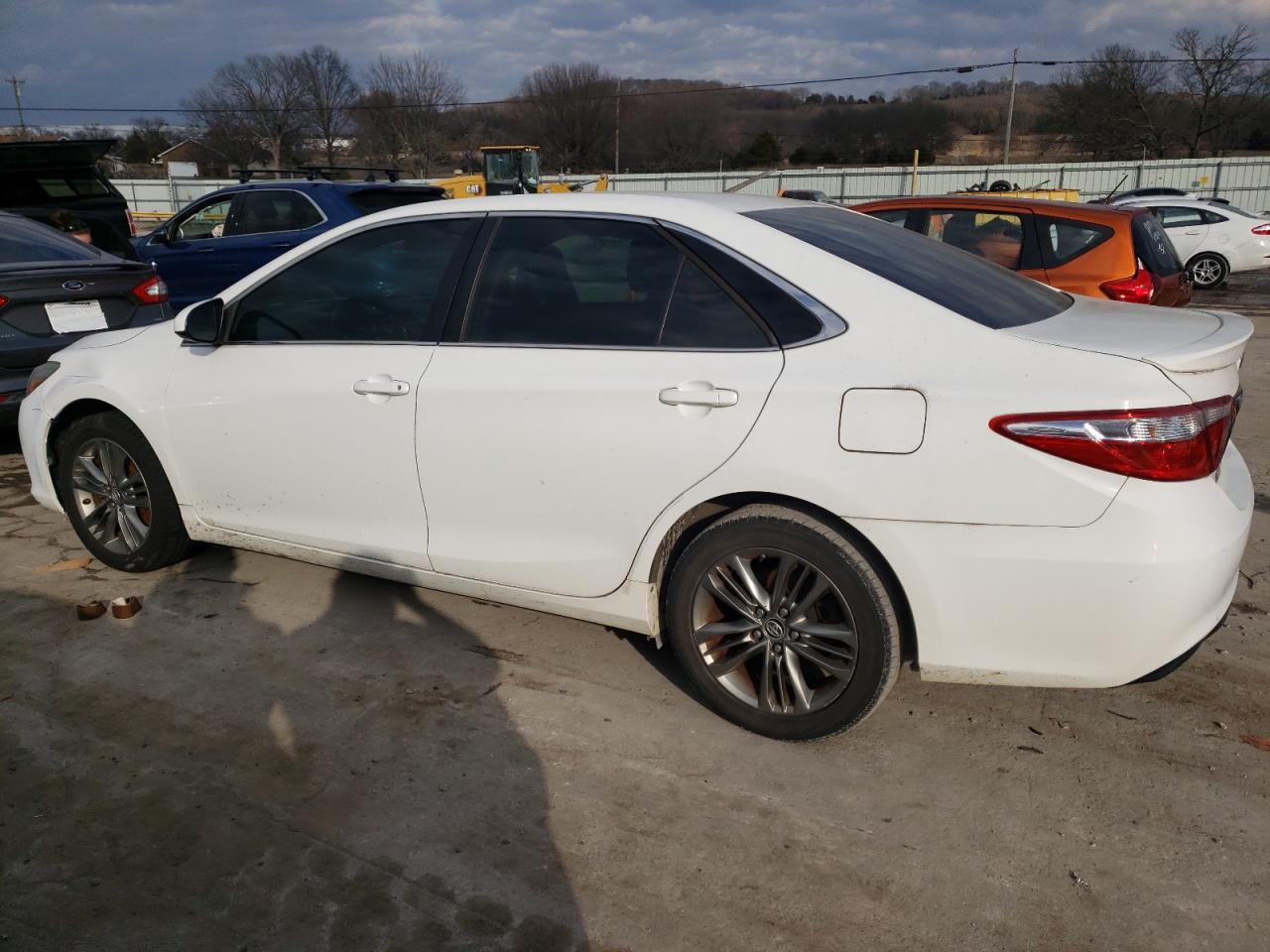 2015 Toyota Camry Se White vin: 4T1BF1FK2FU960293
