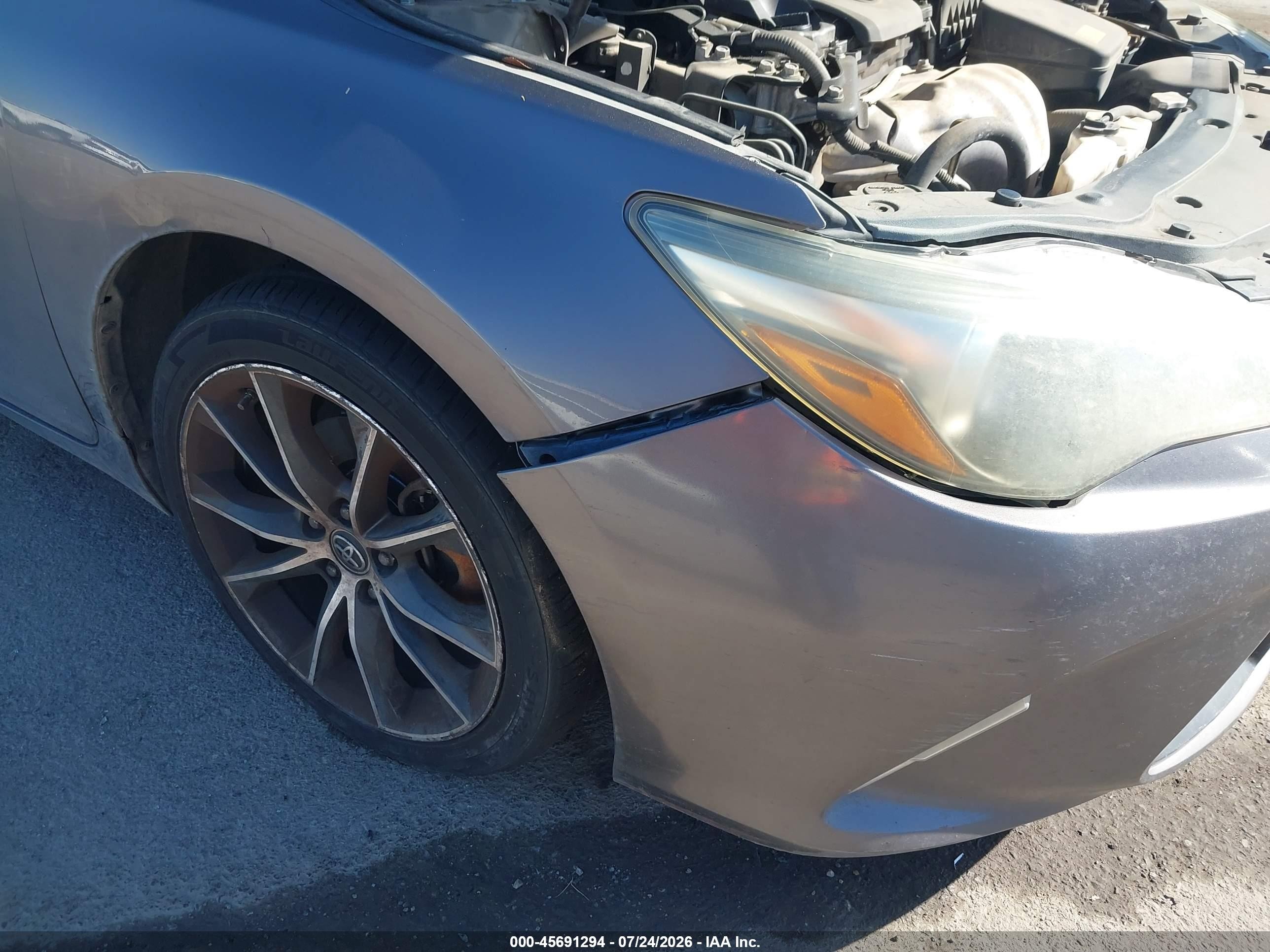2015 Toyota Camry Xse Gray vin: 4T1BF1FK2FU963758