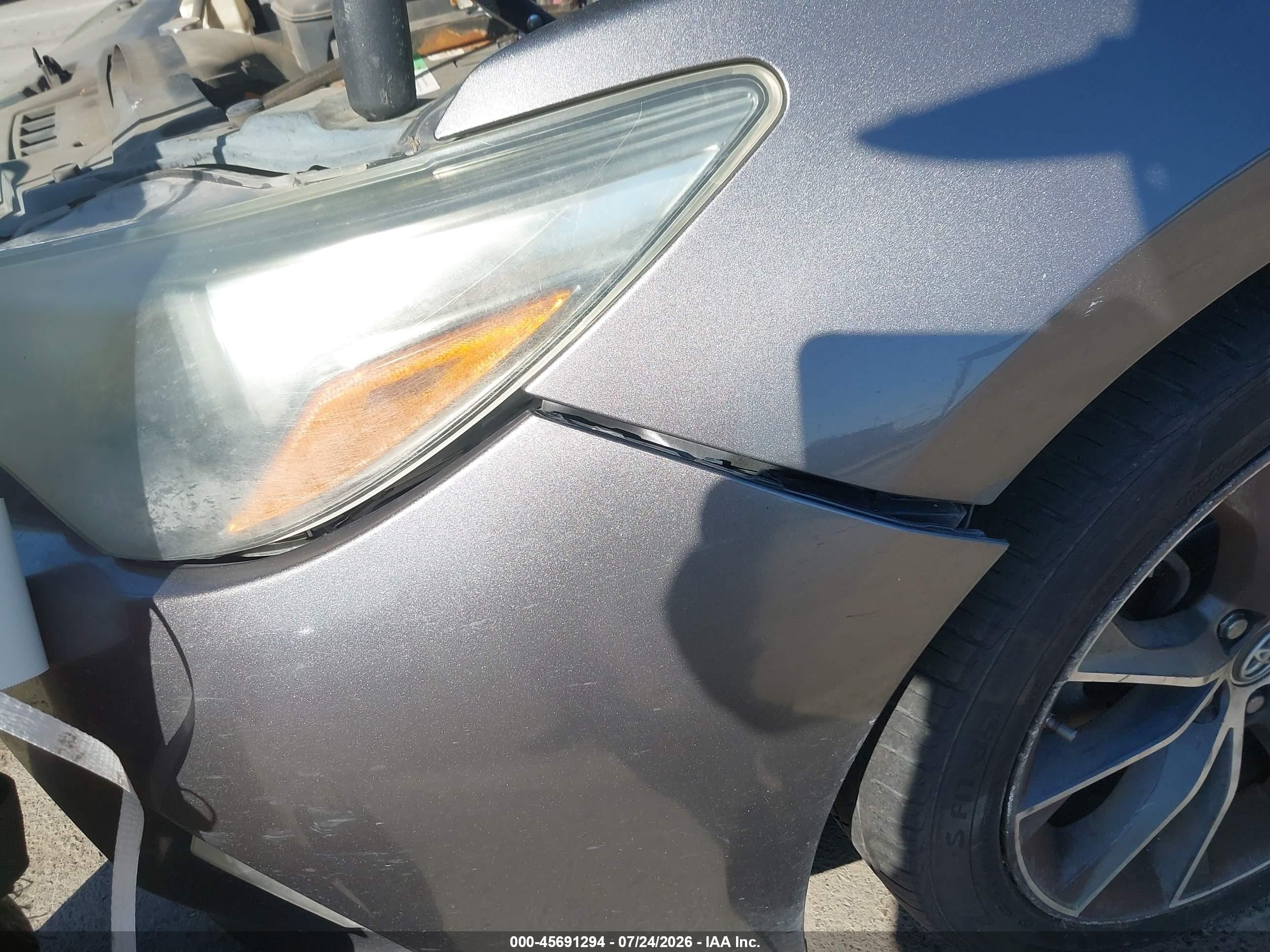2015 Toyota Camry Xse Gray vin: 4T1BF1FK2FU963758