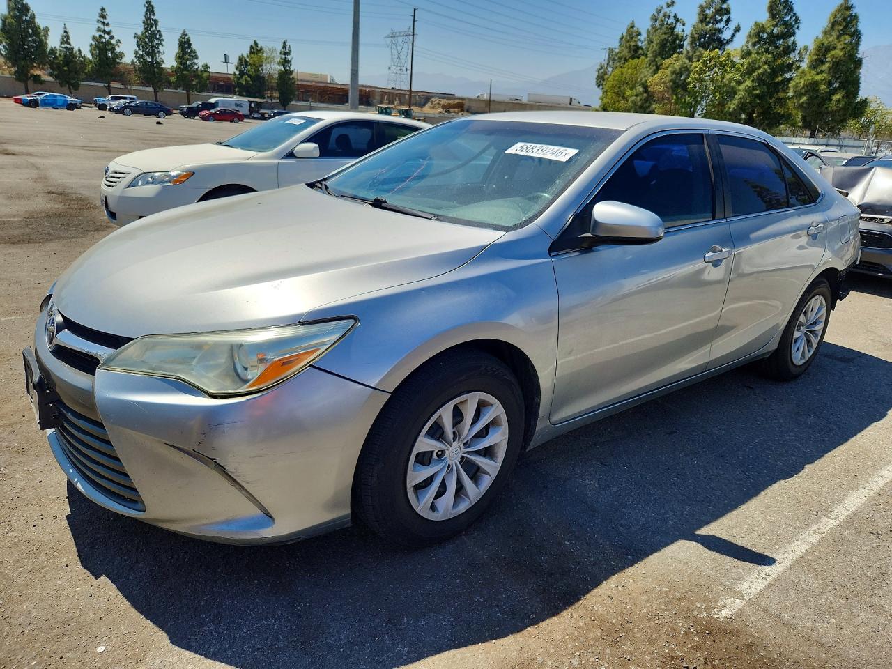 2015 Toyota Camry Le Silver vin: 4T1BF1FK2FU968880