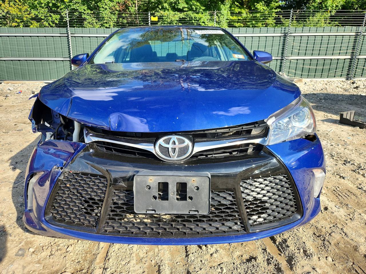 2015 Toyota Camry Xse Blue vin: 4T1BF1FK2FU975375