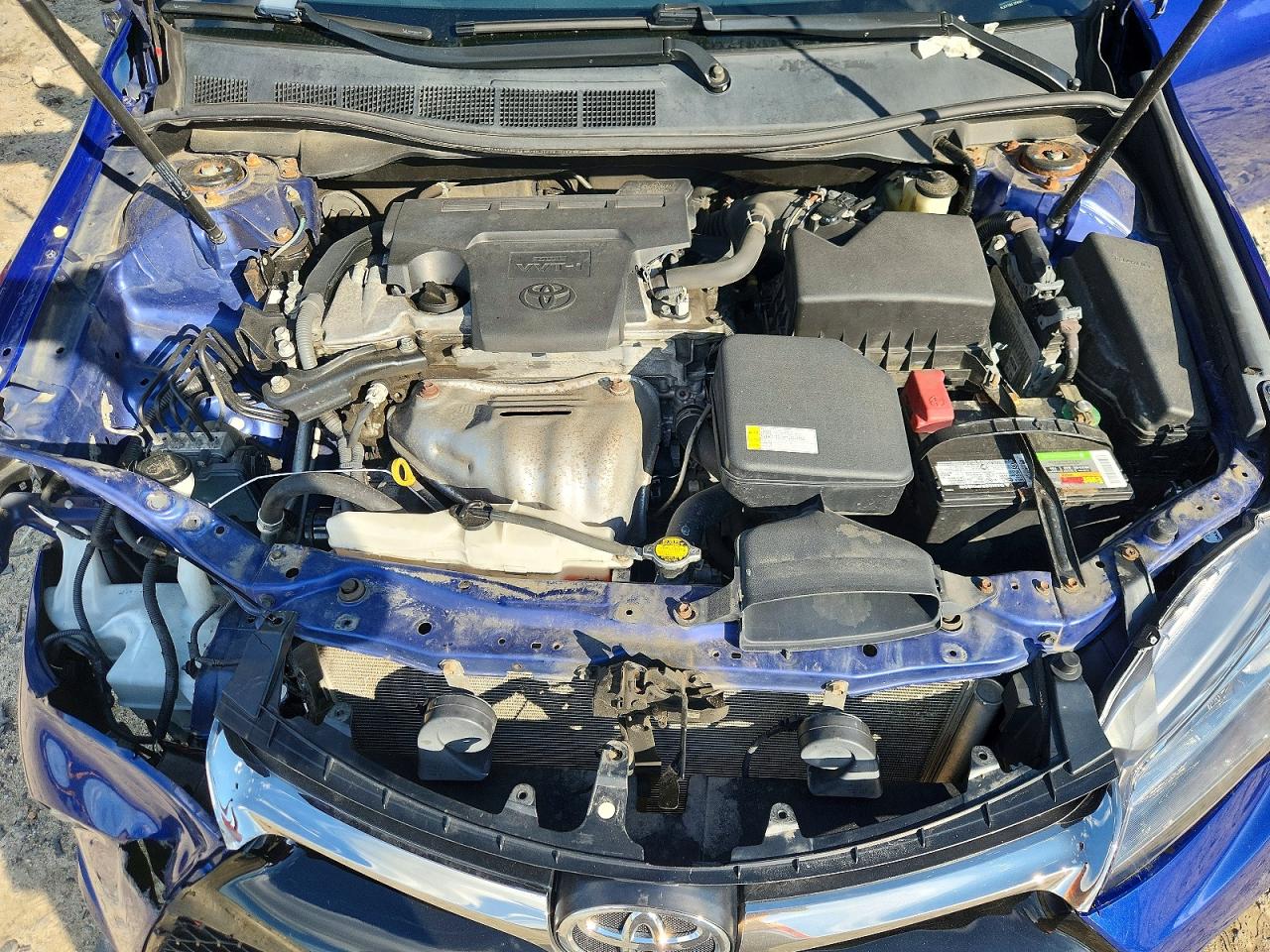 2015 Toyota Camry Xse Blue vin: 4T1BF1FK2FU975375