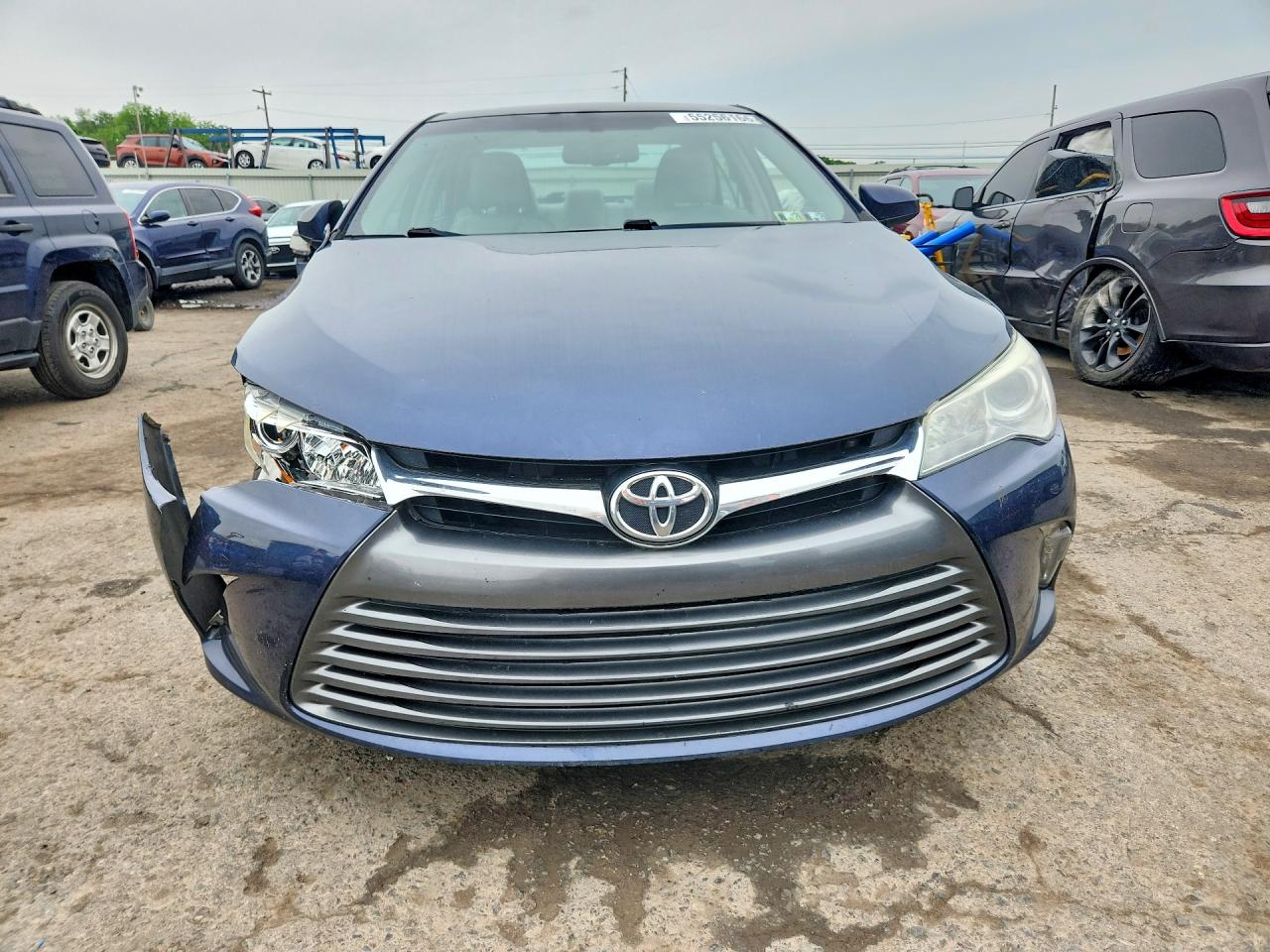 2015 Toyota Camry Xle Blue vin: 4T1BF1FK2FU981239
