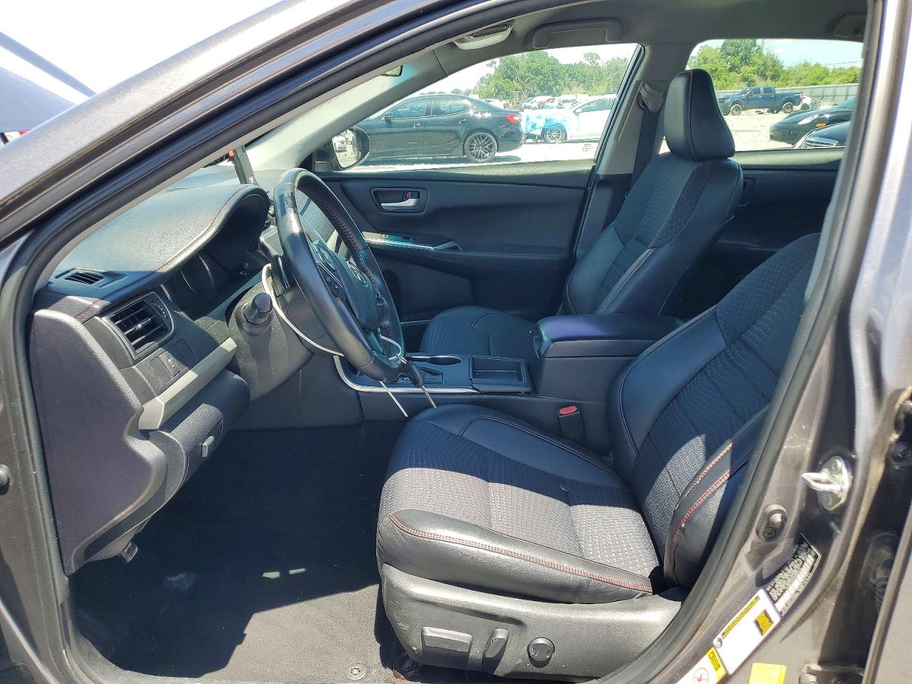 2015 Toyota Camry Se Gray vin: 4T1BF1FK2FU987073