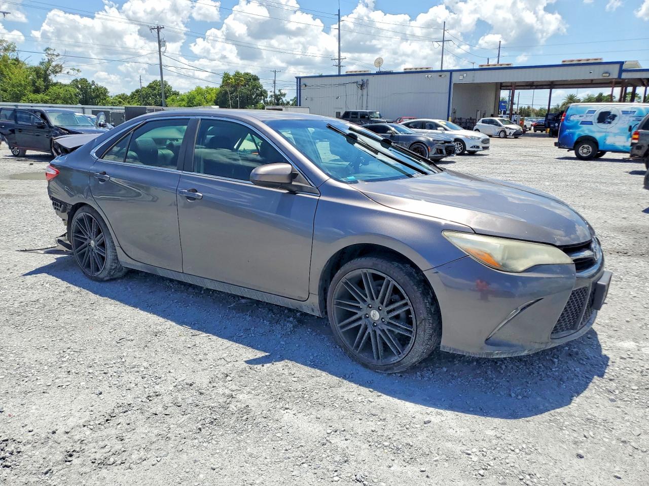 2015 Toyota Camry Se Gray vin: 4T1BF1FK2FU987073