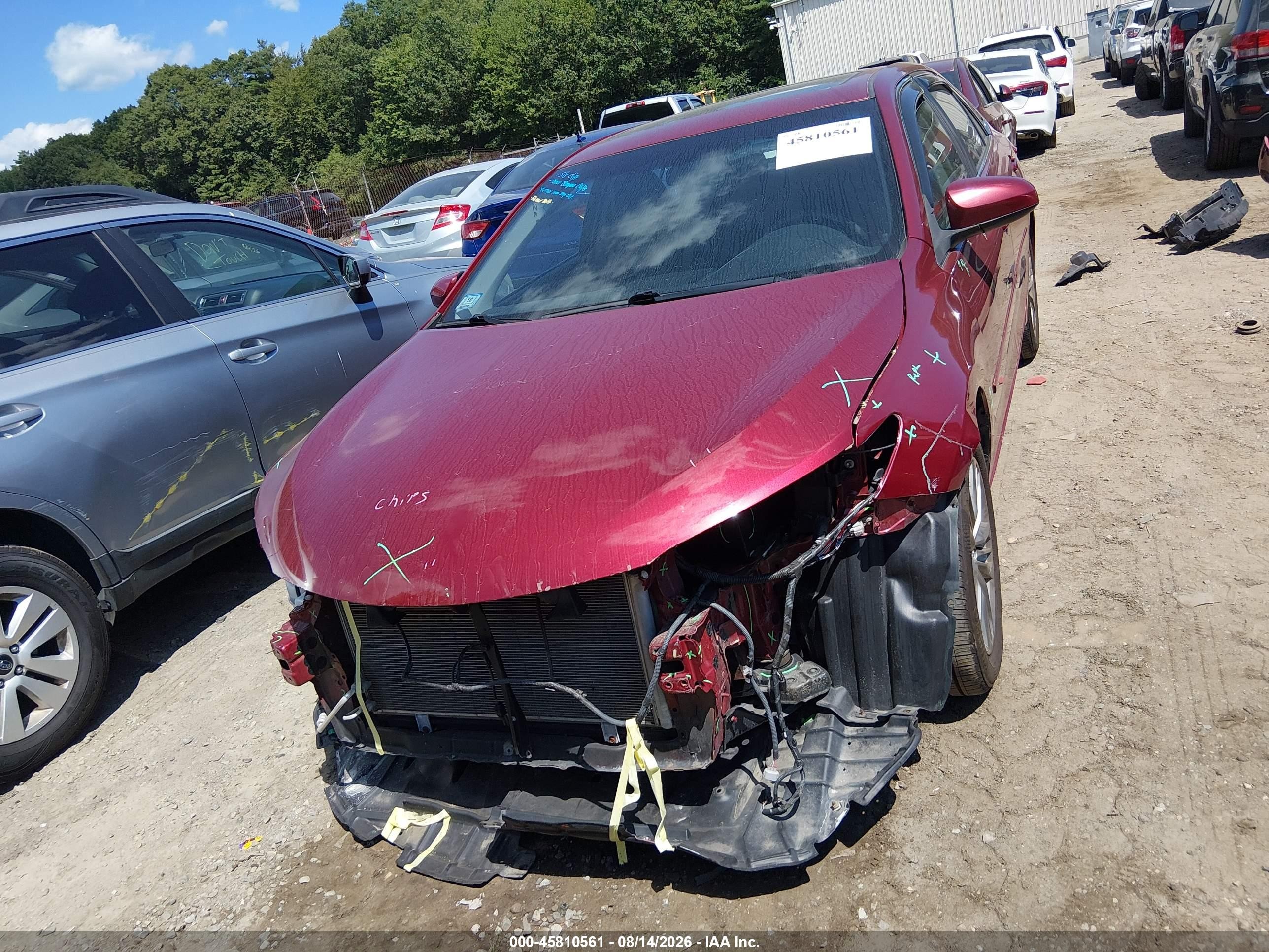 2015 Toyota Camry Se Red vin: 4T1BF1FK2FU987722