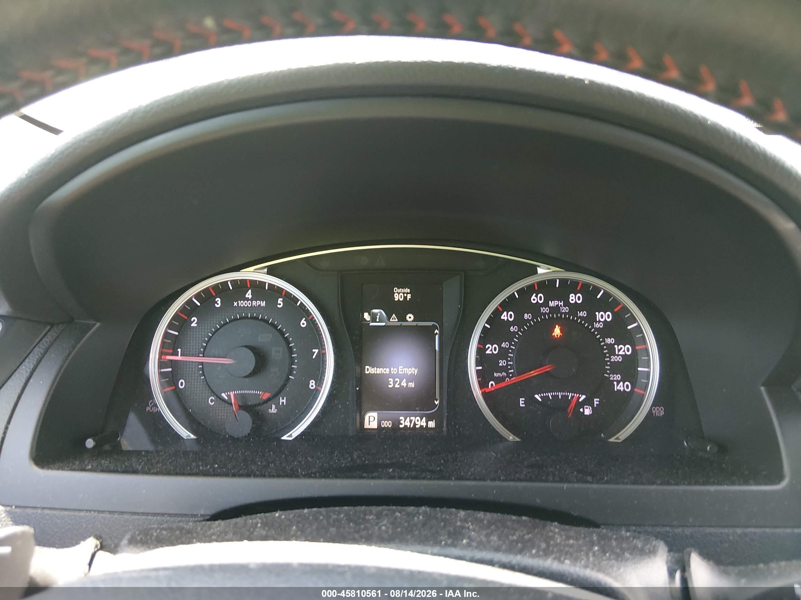 2015 Toyota Camry Se Red vin: 4T1BF1FK2FU987722