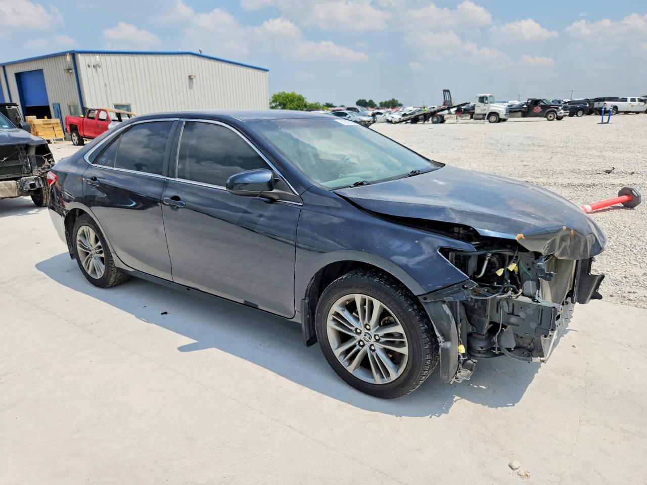 2016 Toyota Camry Se Black vin: 4T1BF1FK2GU123593