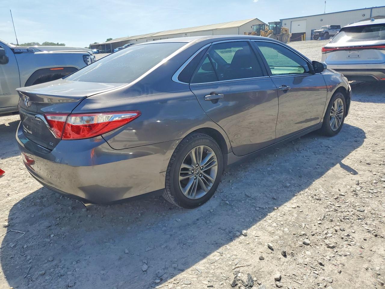 2016 Toyota Camry Se Gray vin: 4T1BF1FK2GU597995