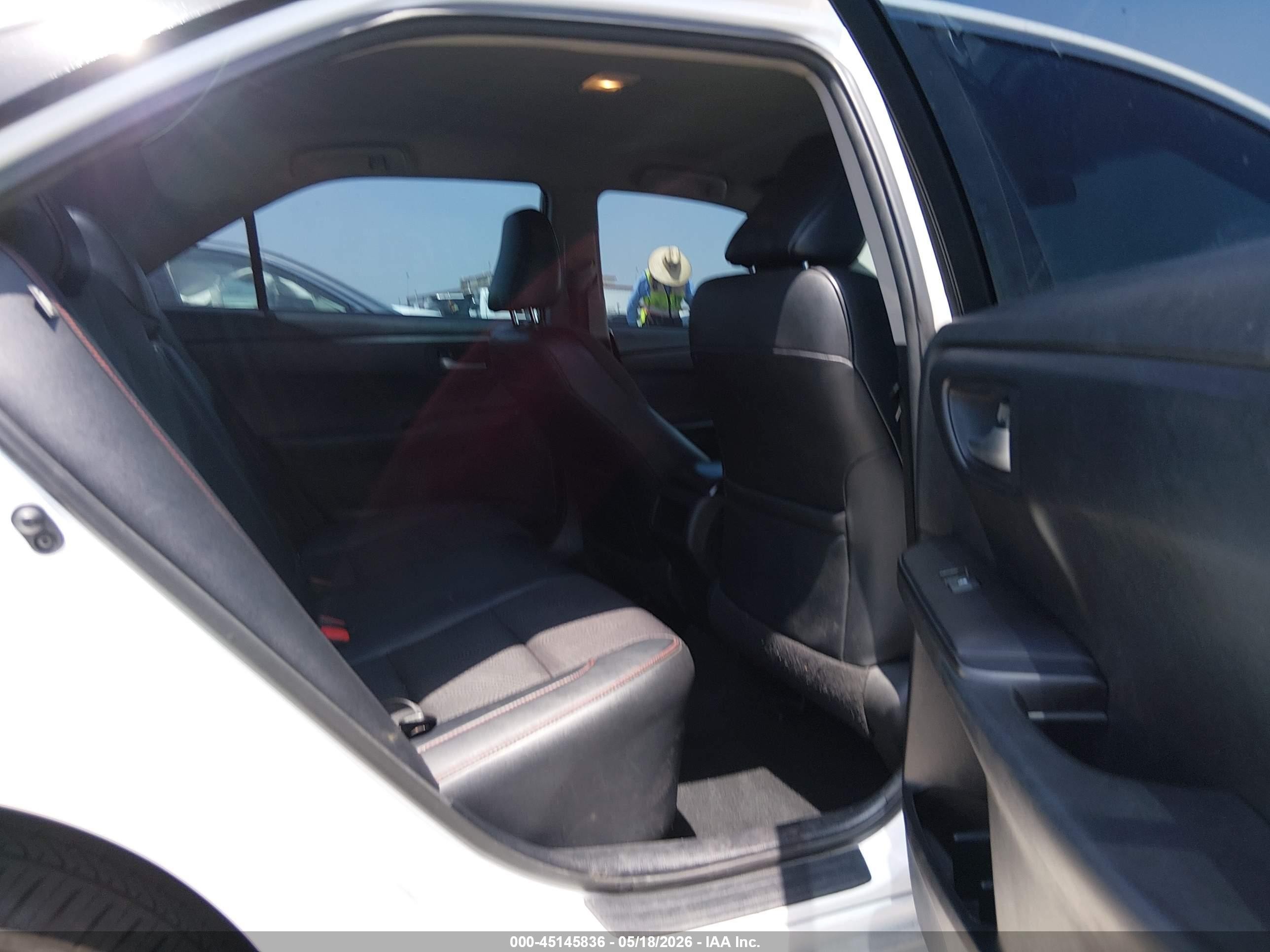 2017 Toyota Camry Se White vin: 4T1BF1FK2HU284964