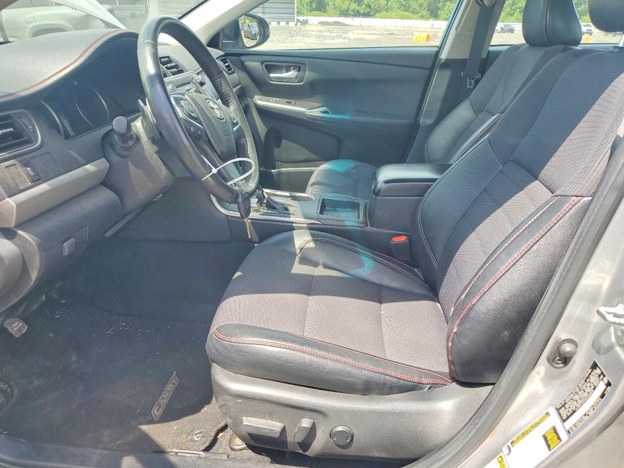 2017 Toyota Camry Se Silver vin: 4T1BF1FK2HU403046