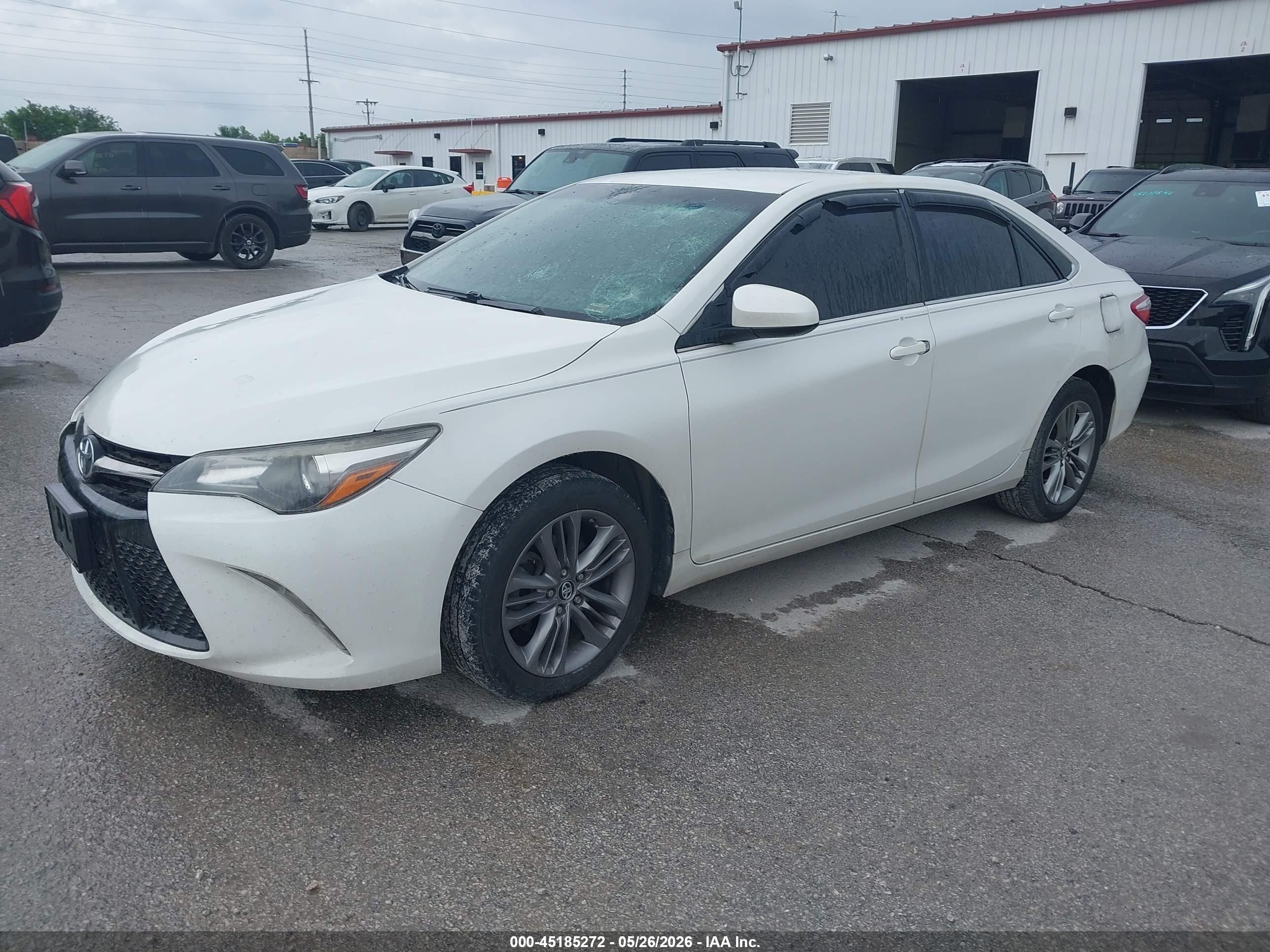 2017 Toyota Camry Se White vin: 4T1BF1FK2HU423071