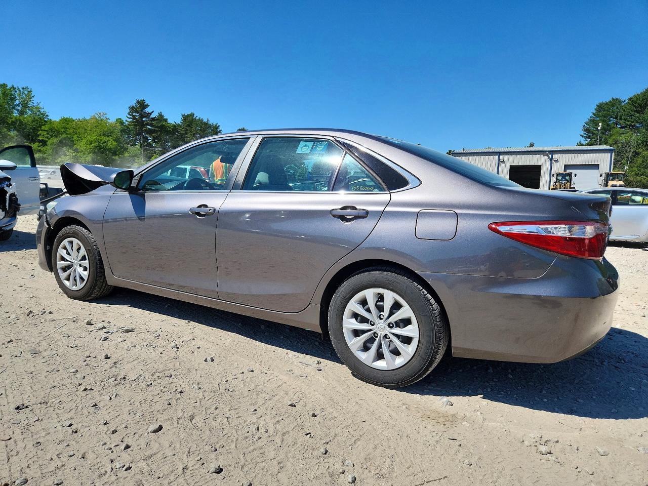 2017 Toyota Camry Le Gray vin: 4T1BF1FK2HU616479