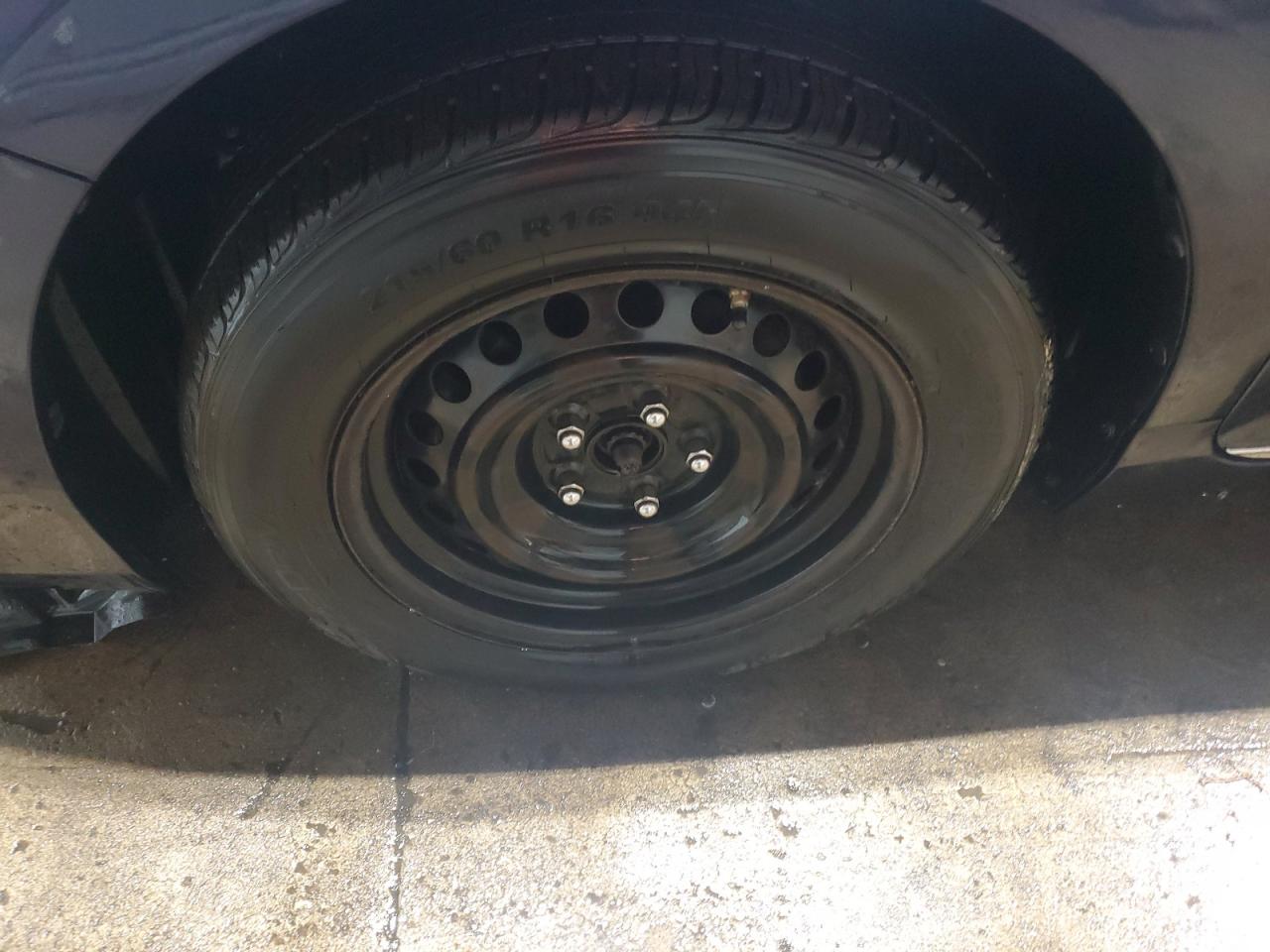 2017 Toyota Camry Le Blue vin: 4T1BF1FK2HU675516 Damage: Left Front Wheel Cover, Missing, Replacement Required