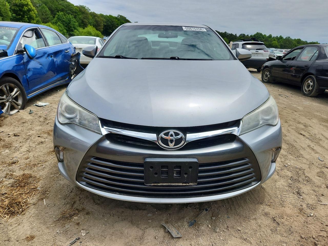 2017 Toyota Camry Le Silver vin: 4T1BF1FK2HU676200