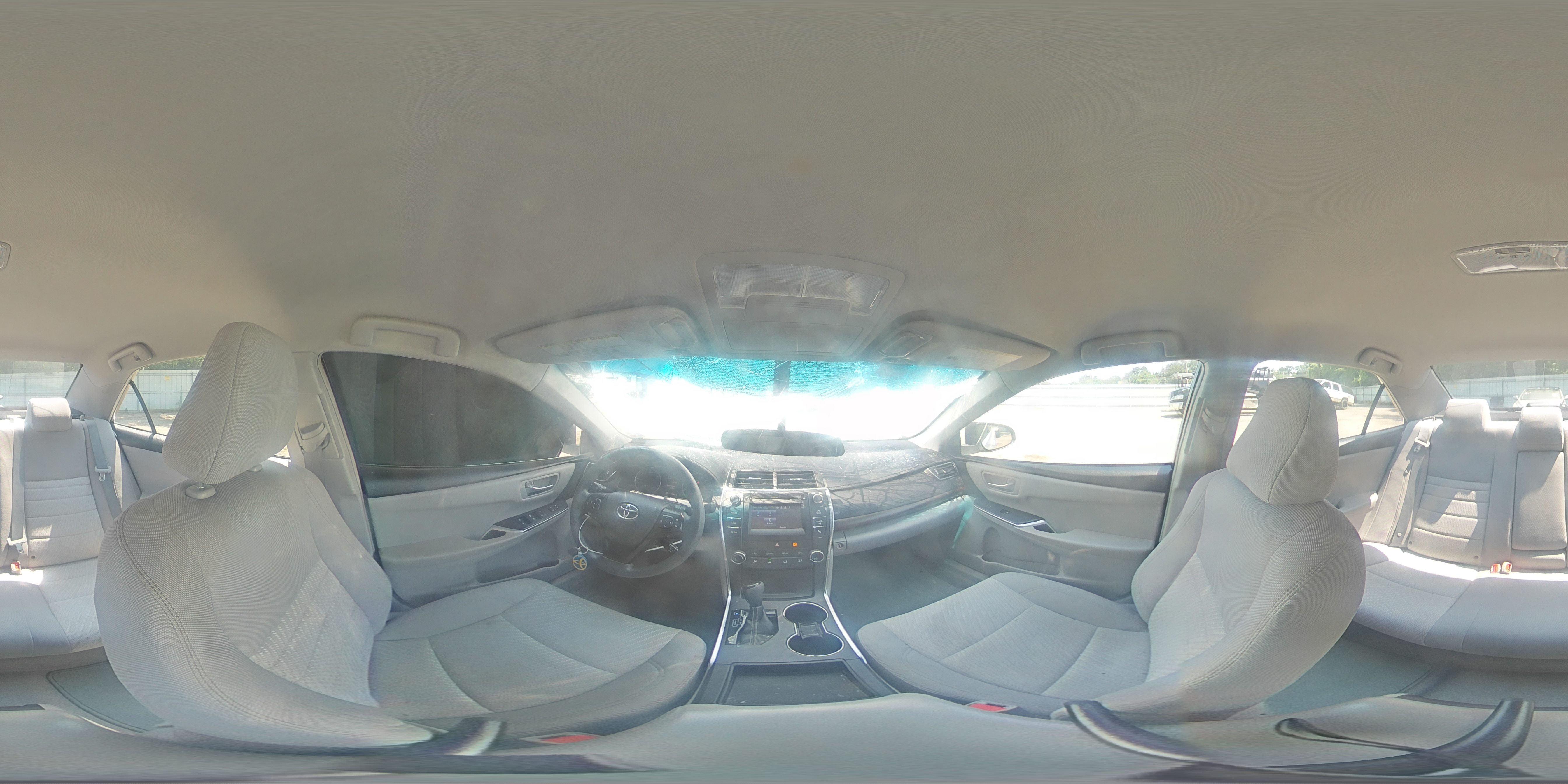2017 Toyota Camry Le White vin: 4T1BF1FK2HU751378